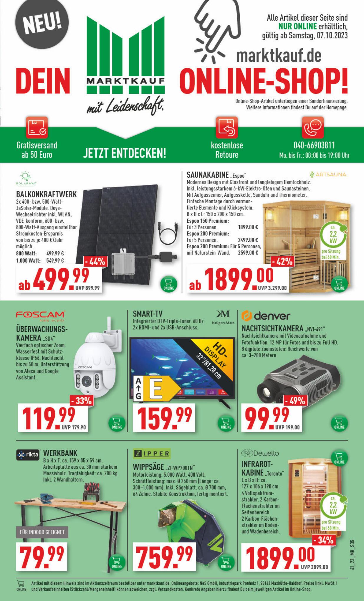 Marktkauf Prospekt 9 – 14 October 2023 Seite 35