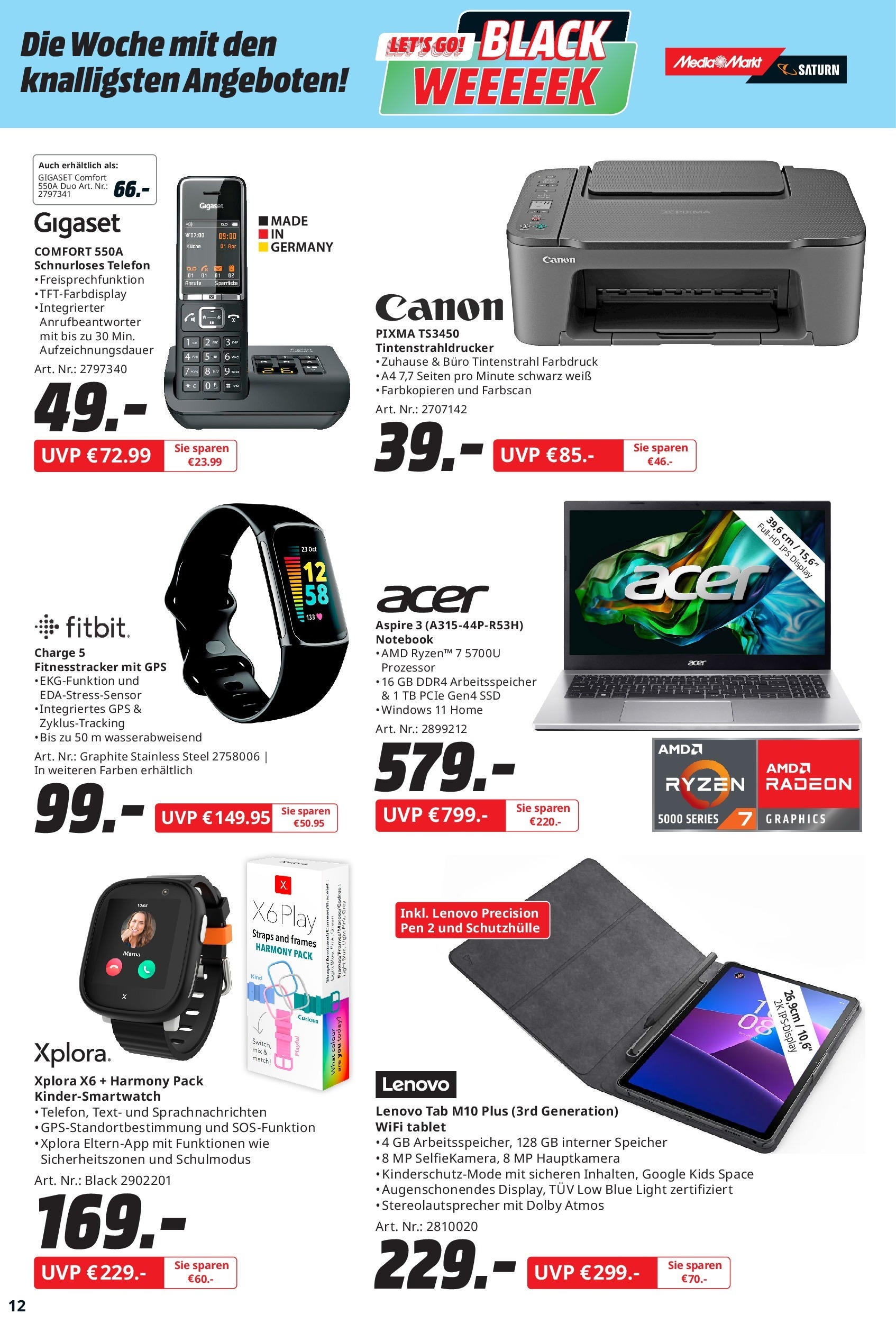 Media Markt Prospekt 13 – 23 November 2023 Seite 12