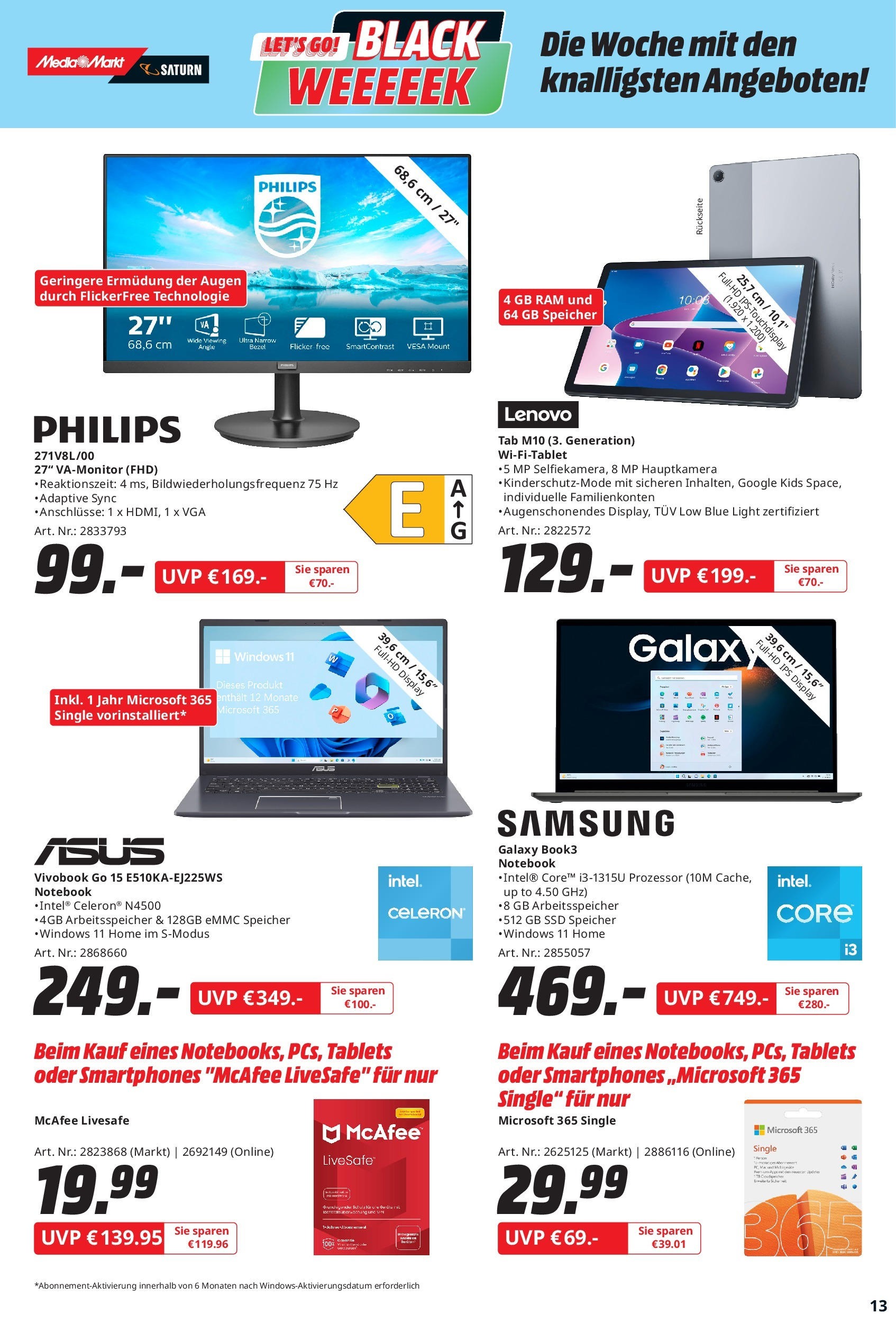 Media Markt Prospekt 13 – 23 November 2023 Seite 13