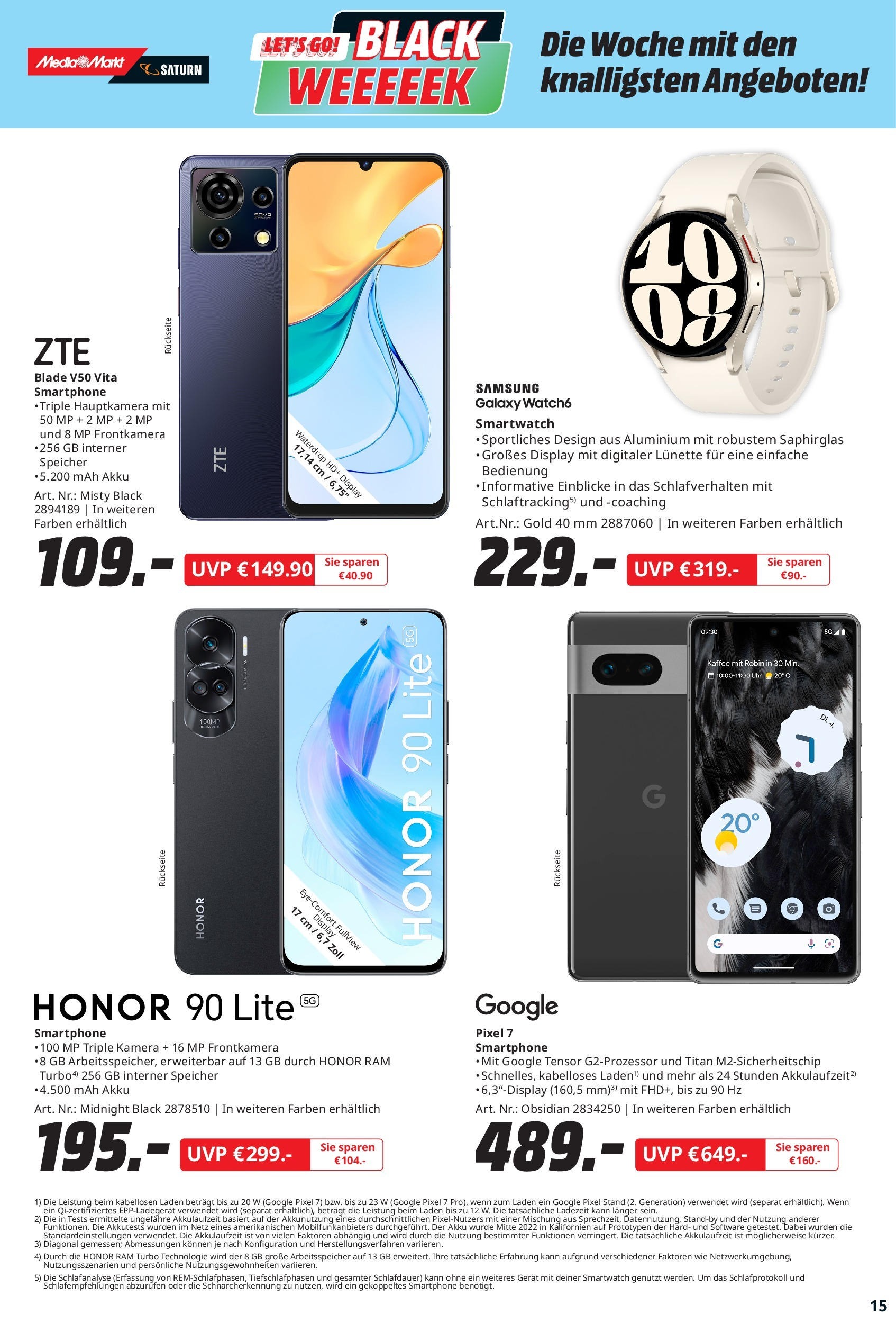 Media Markt Prospekt 13 – 23 November 2023 Seite 15