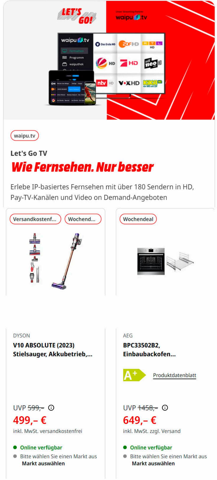 Media Markt Prospekt 17 – 31 October 2023 Seite 8