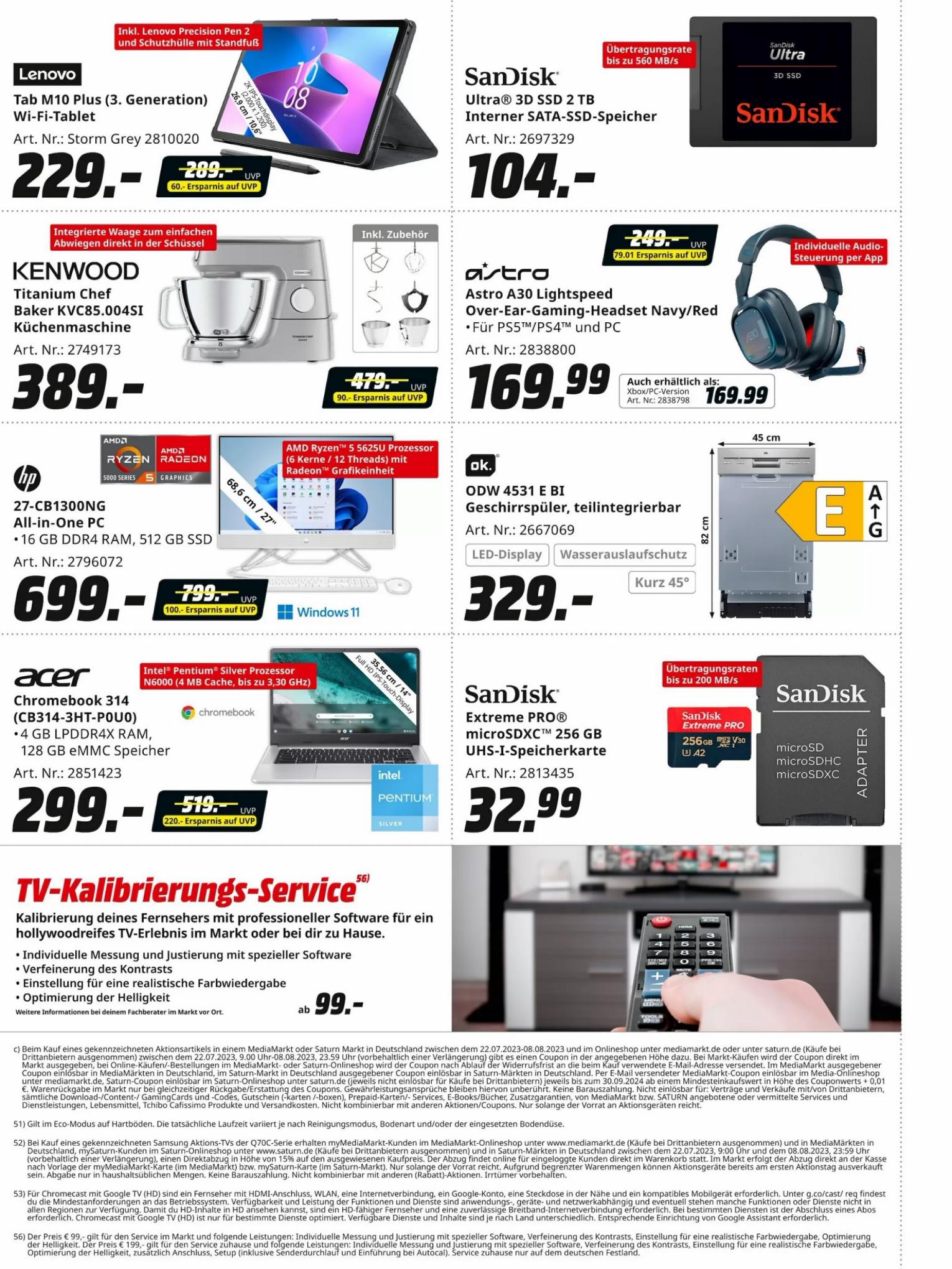 Media Markt Prospekt 24 Juli – 8 August 2023 Seite 10