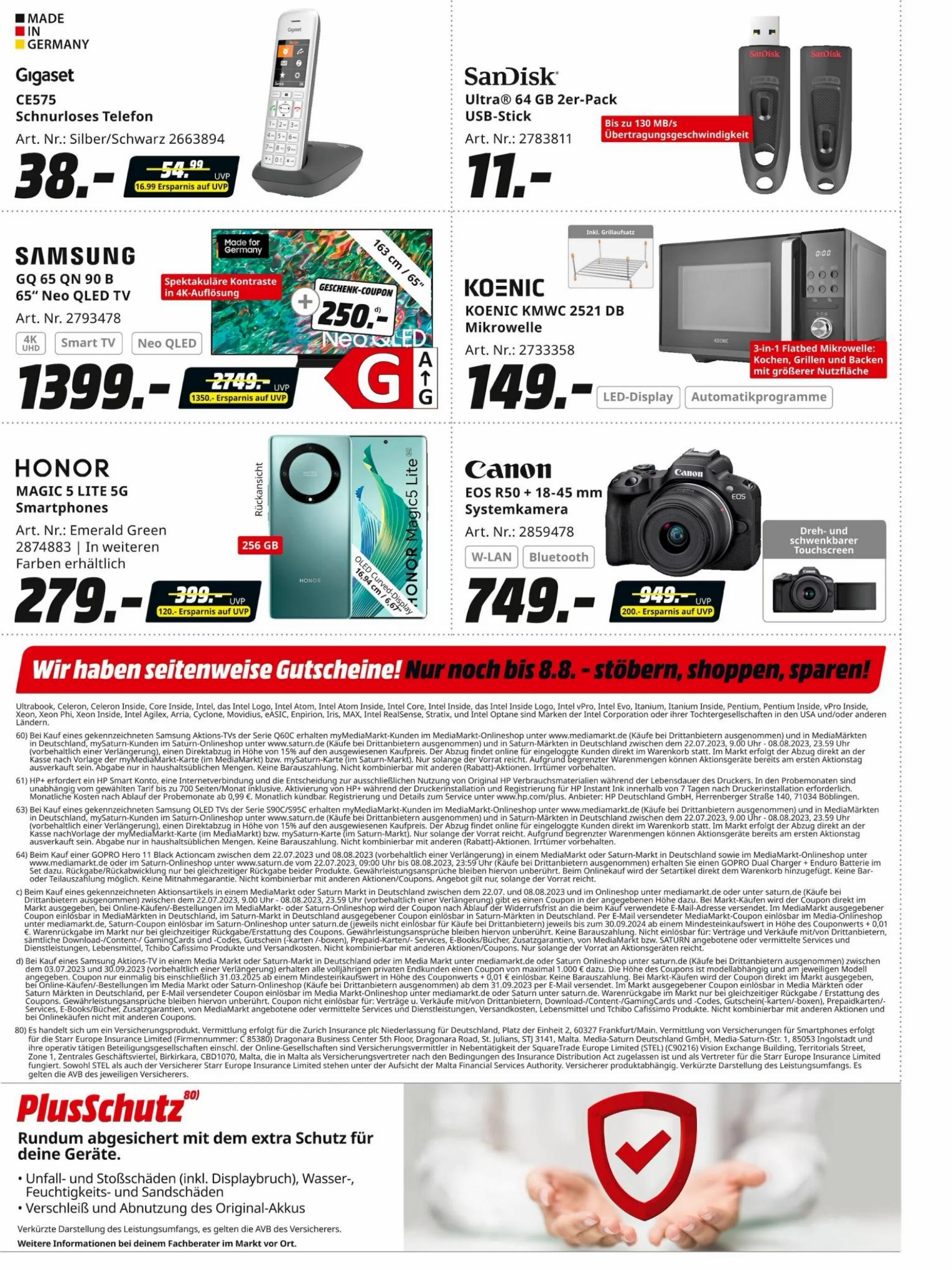 Media Markt Prospekt 24 Juli – 8 August 2023 Seite 12