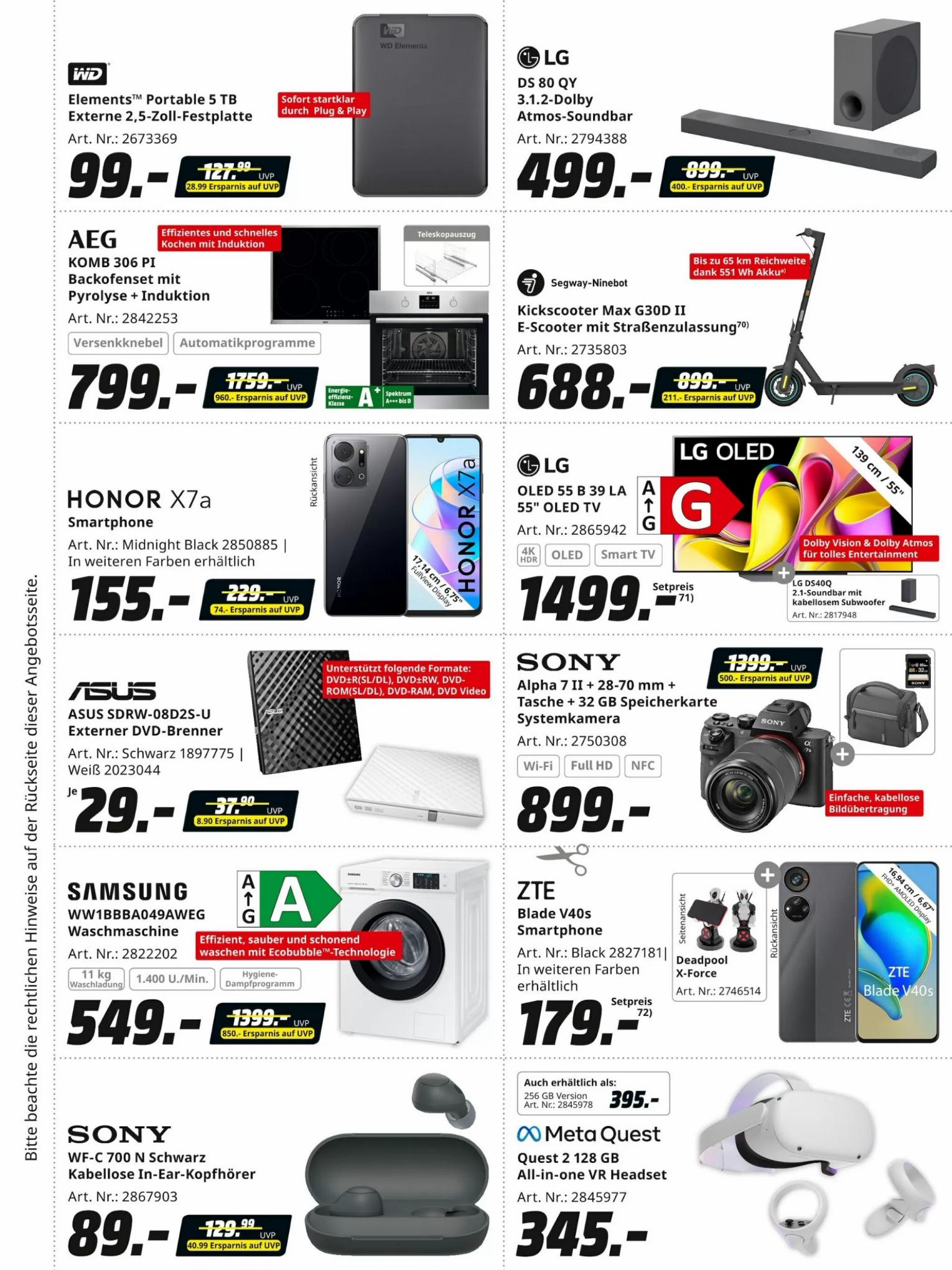 Media Markt Prospekt 24 Juli – 8 August 2023 Seite 13