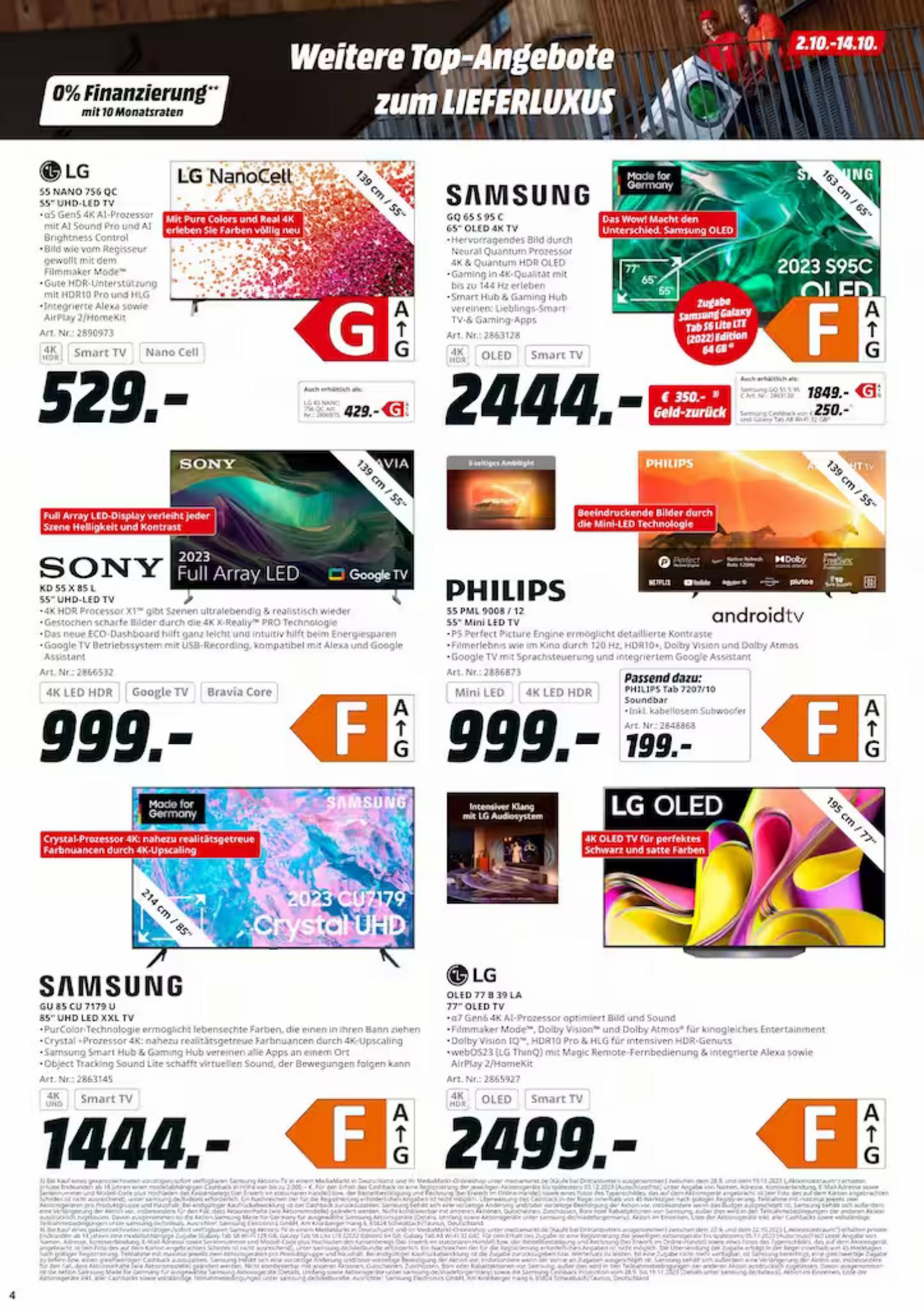 Media Markt Prospekt 3 – 14 October 2023 Seite 4