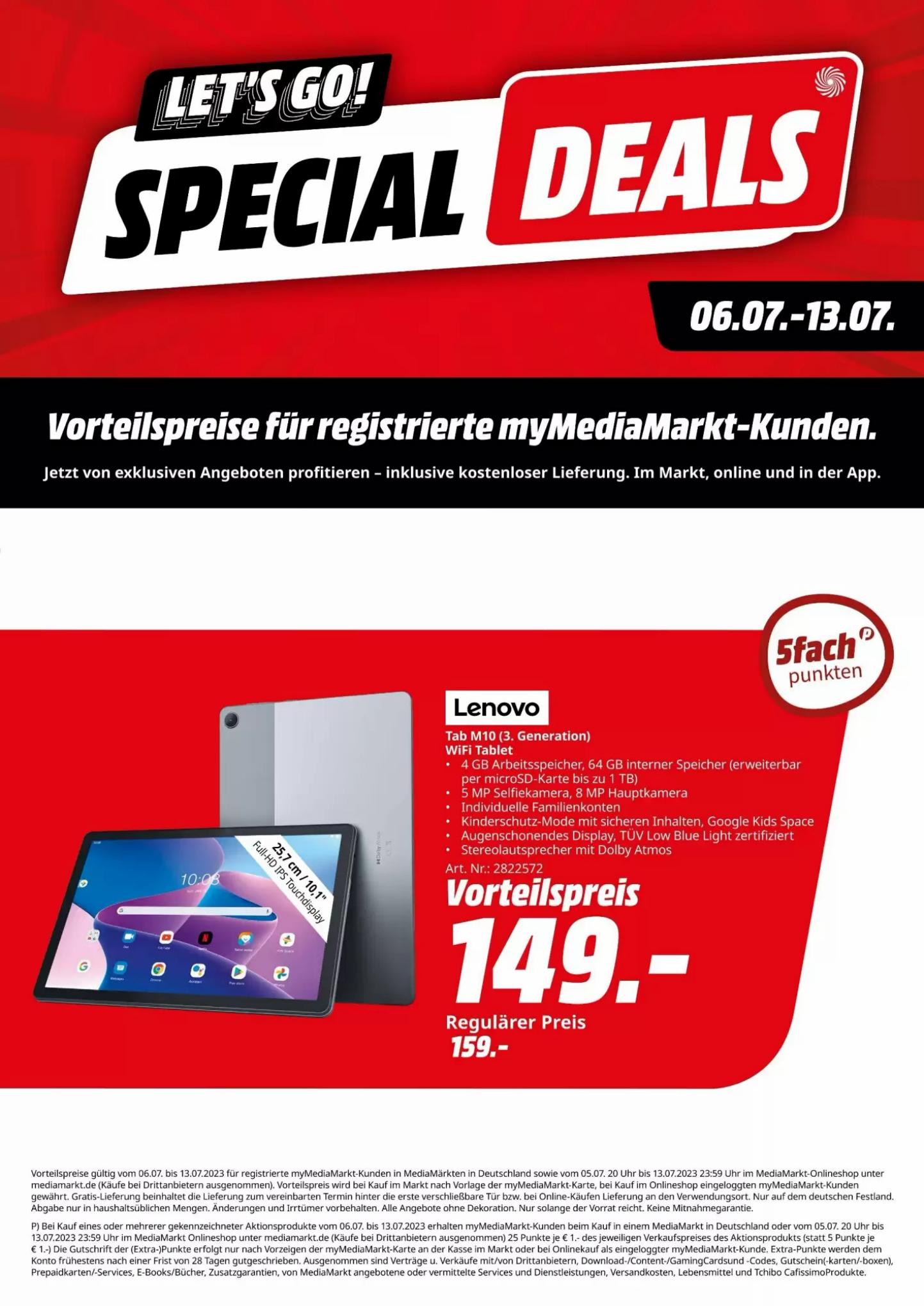 Media Markt Prospekt 7 – 13 Juli 2023 Seite 9