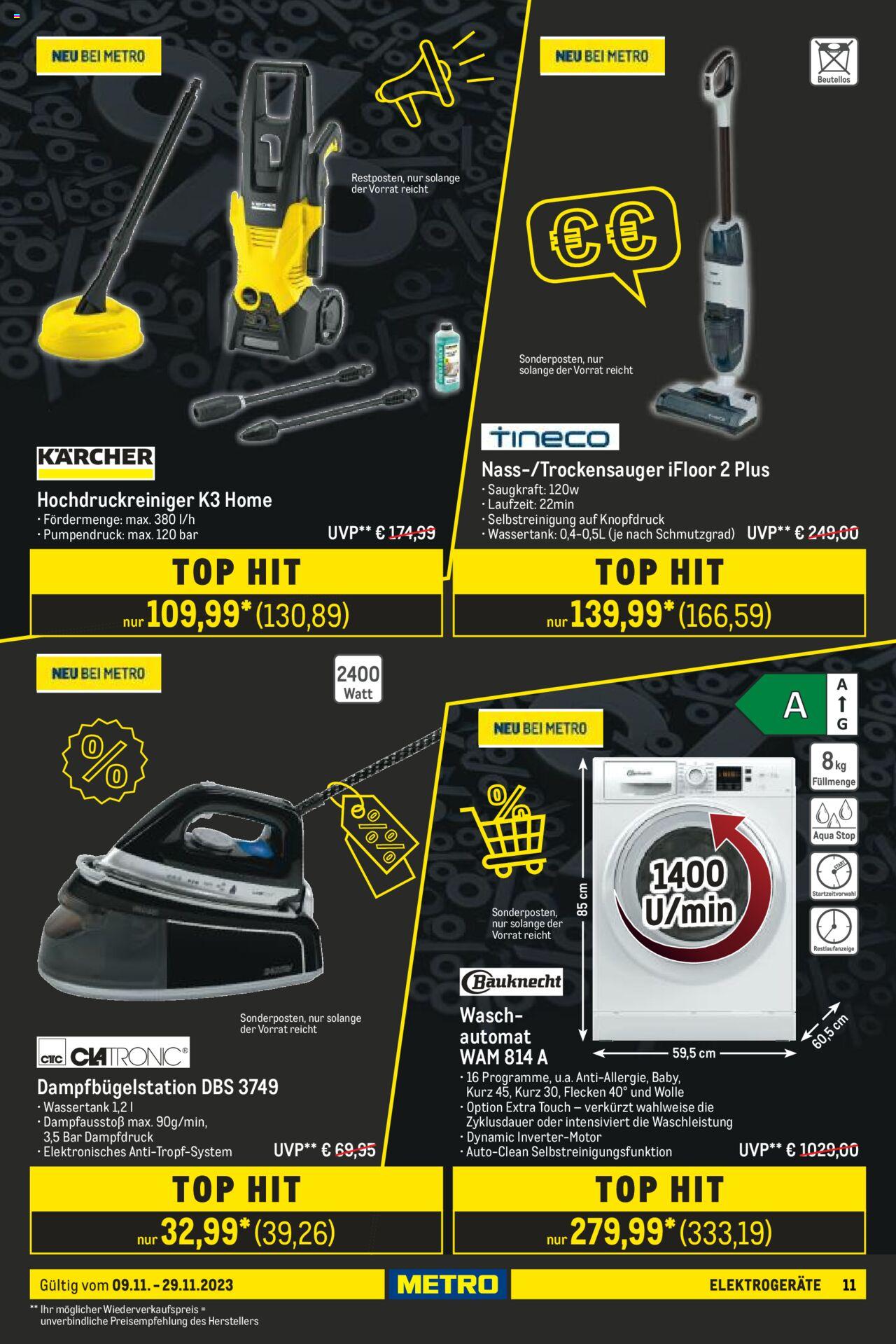 Metro Black Friday Prospekt 9 – 29 November 2023 Seite 11