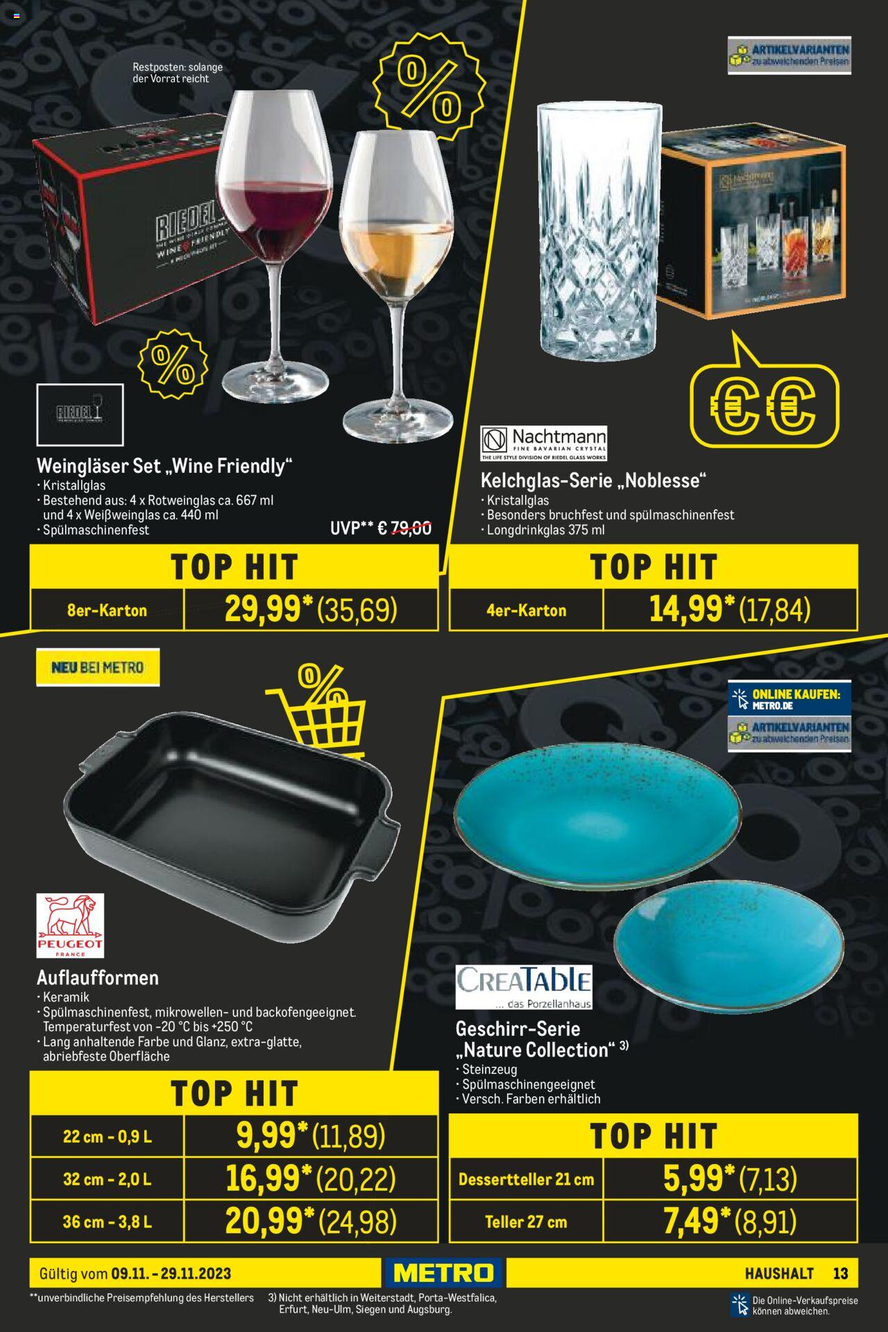 Metro Black Friday Prospekt 9 – 29 November 2023 Seite 13