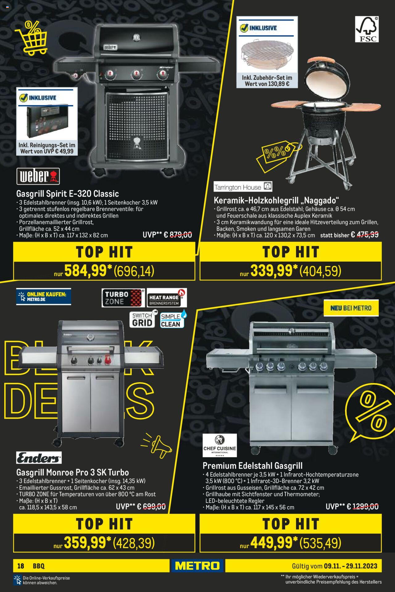 Metro Black Friday Prospekt 9 – 29 November 2023 Seite 18