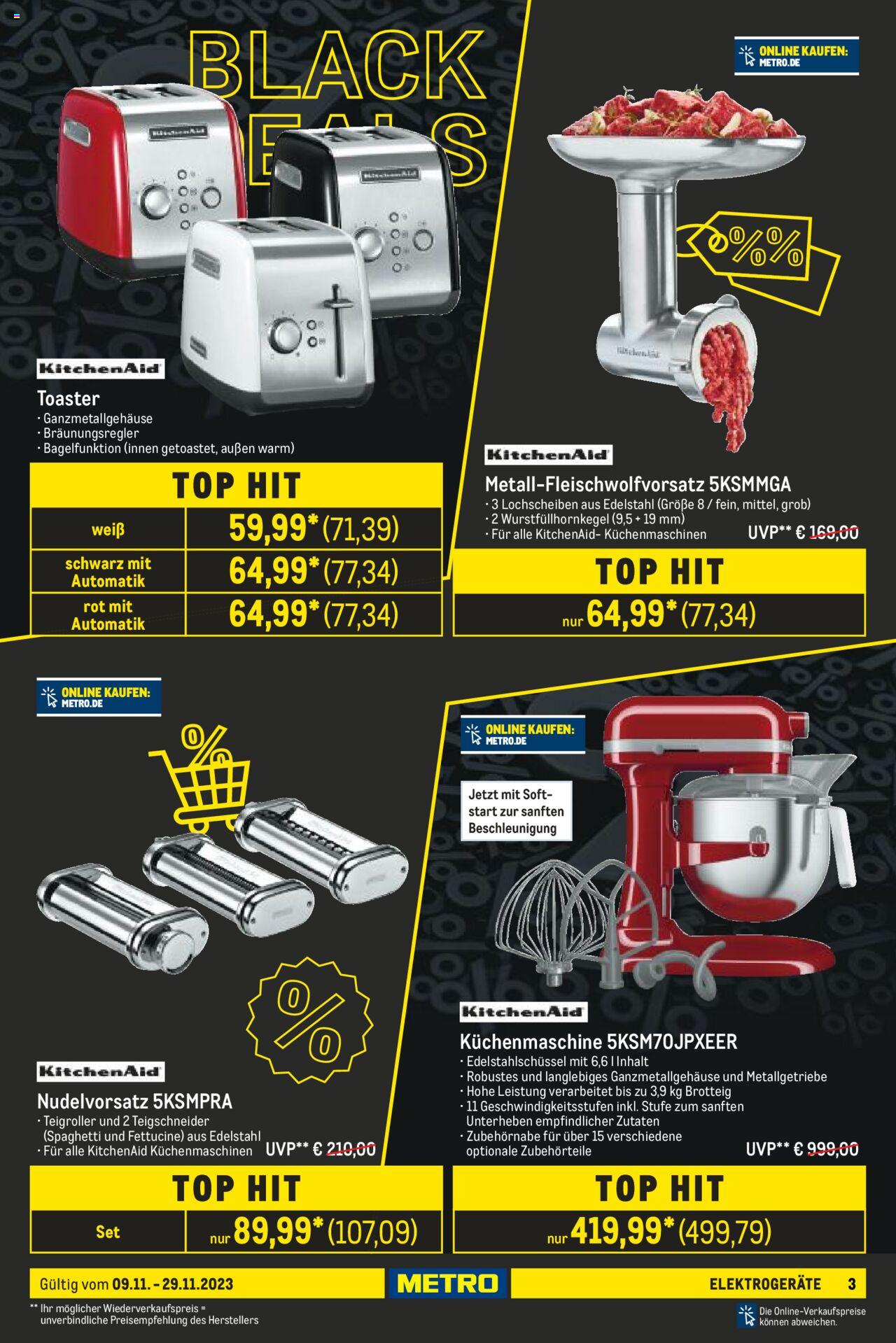 Metro Black Friday Prospekt 9 – 29 November 2023 Seite 3