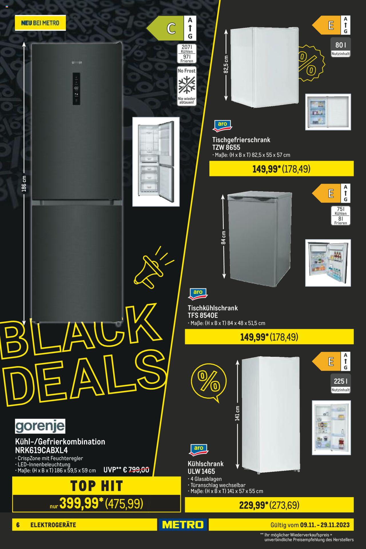Metro Black Friday Prospekt 9 – 29 November 2023 Seite 6