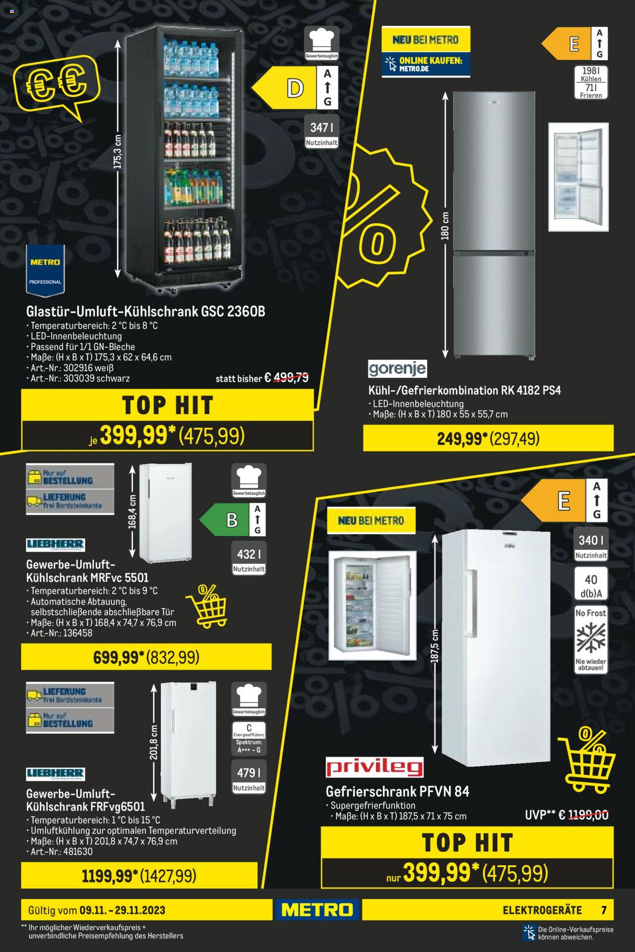 Metro Black Friday Prospekt 9 – 29 November 2023 Seite 7
