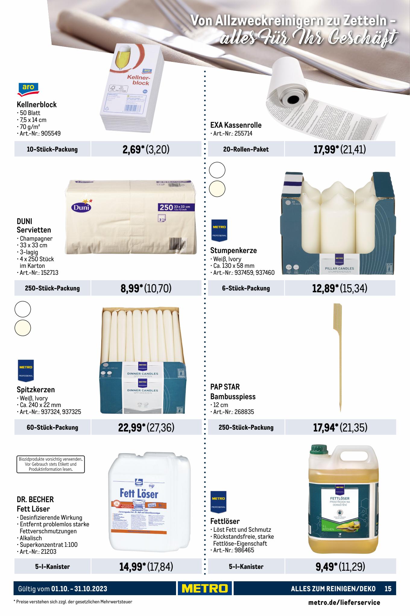 Metro Prospekt 1 – 31 October 2023 Seite 15