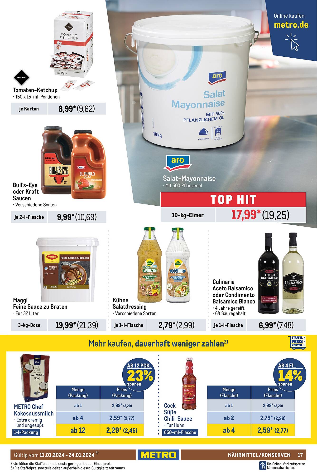 Metro Prospekt 11 – 24 Januar 2024 Seite 17