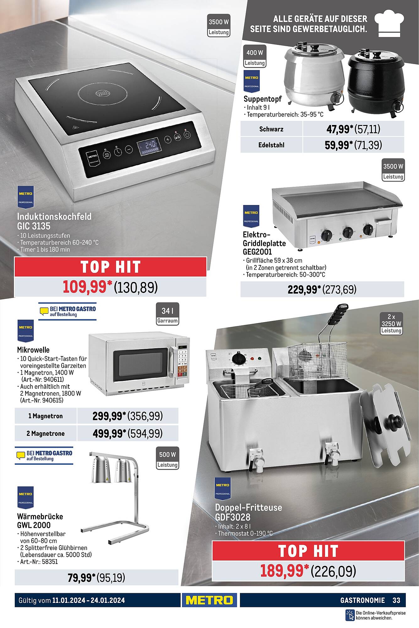 Metro Prospekt 11 – 24 Januar 2024 Seite 33