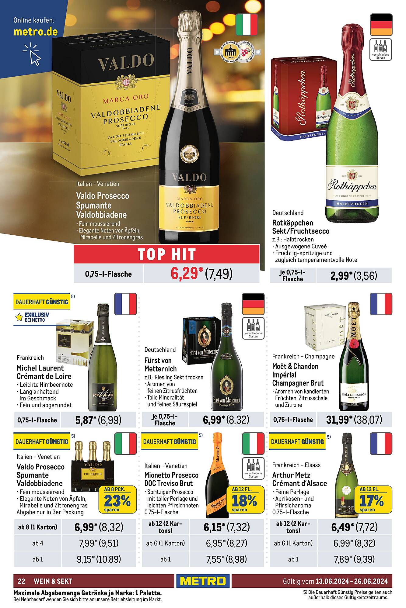 Metro Prospekt 13 – 26 Juni 2024 Seite 22