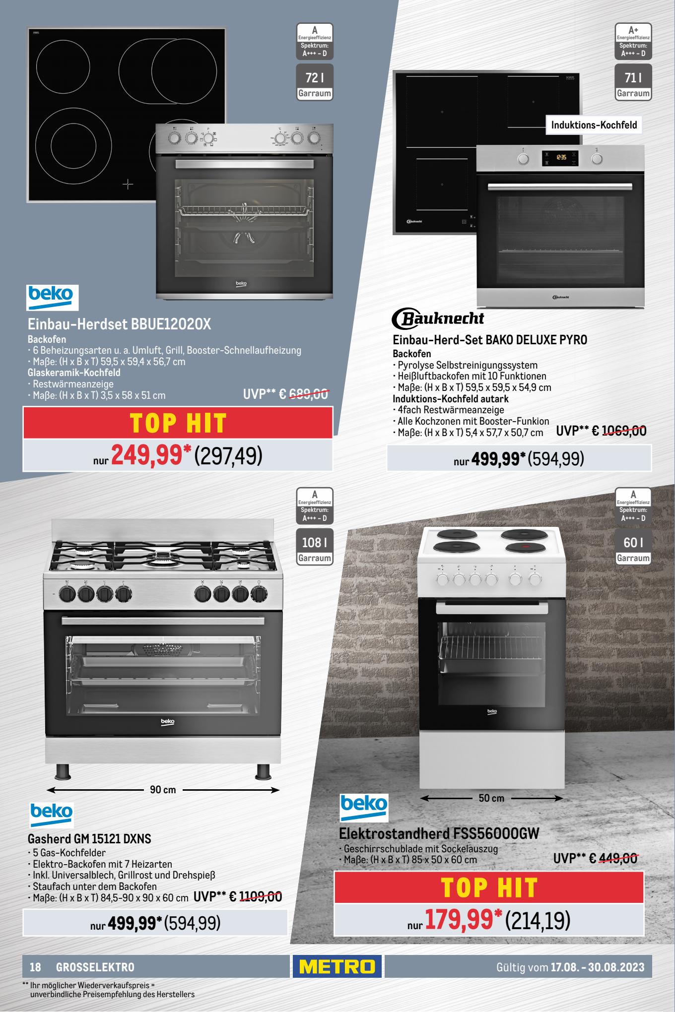 Metro Prospekt 17 – 30 August 2023 Seite 18