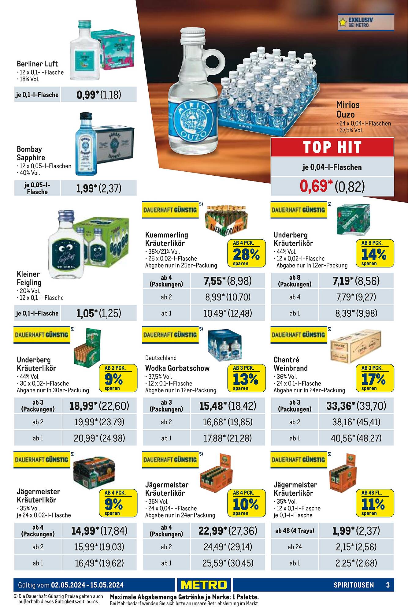 Metro Prospekt 2 – 15 Mai 2024 Seite 3