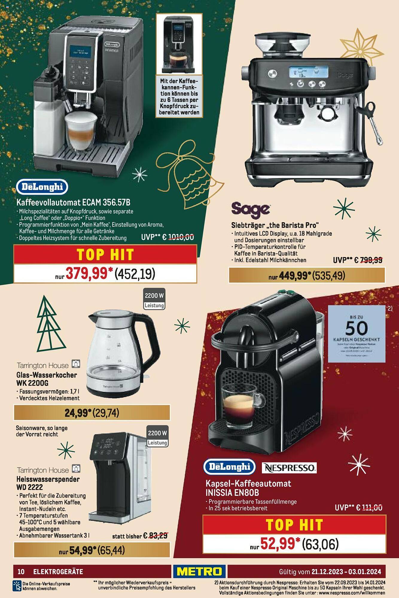 Metro Prospekt 21 Dez – 3 Jan 2024 Seite 10