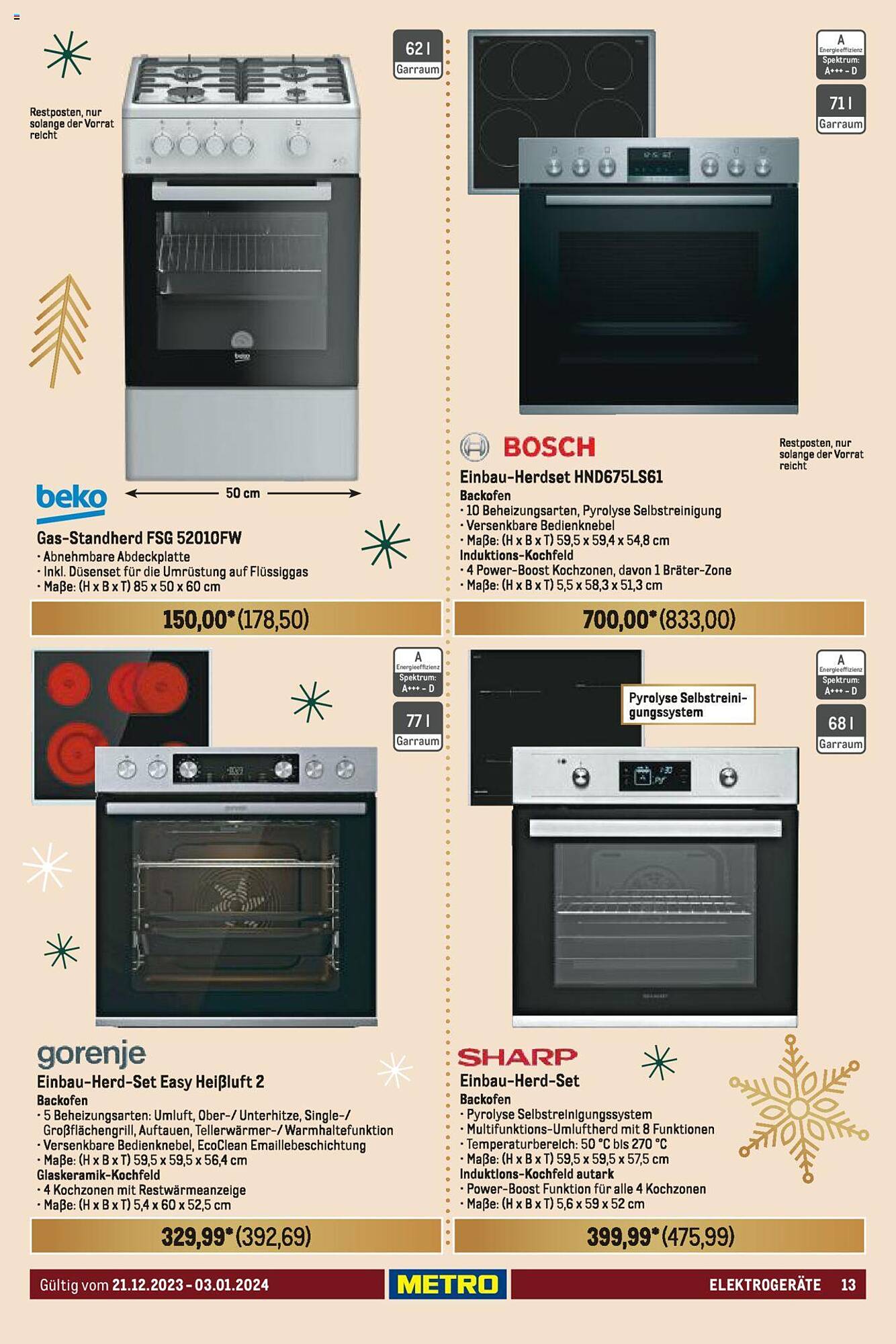 Metro Prospekt 21 Dez – 3 Jan 2024 Seite 13