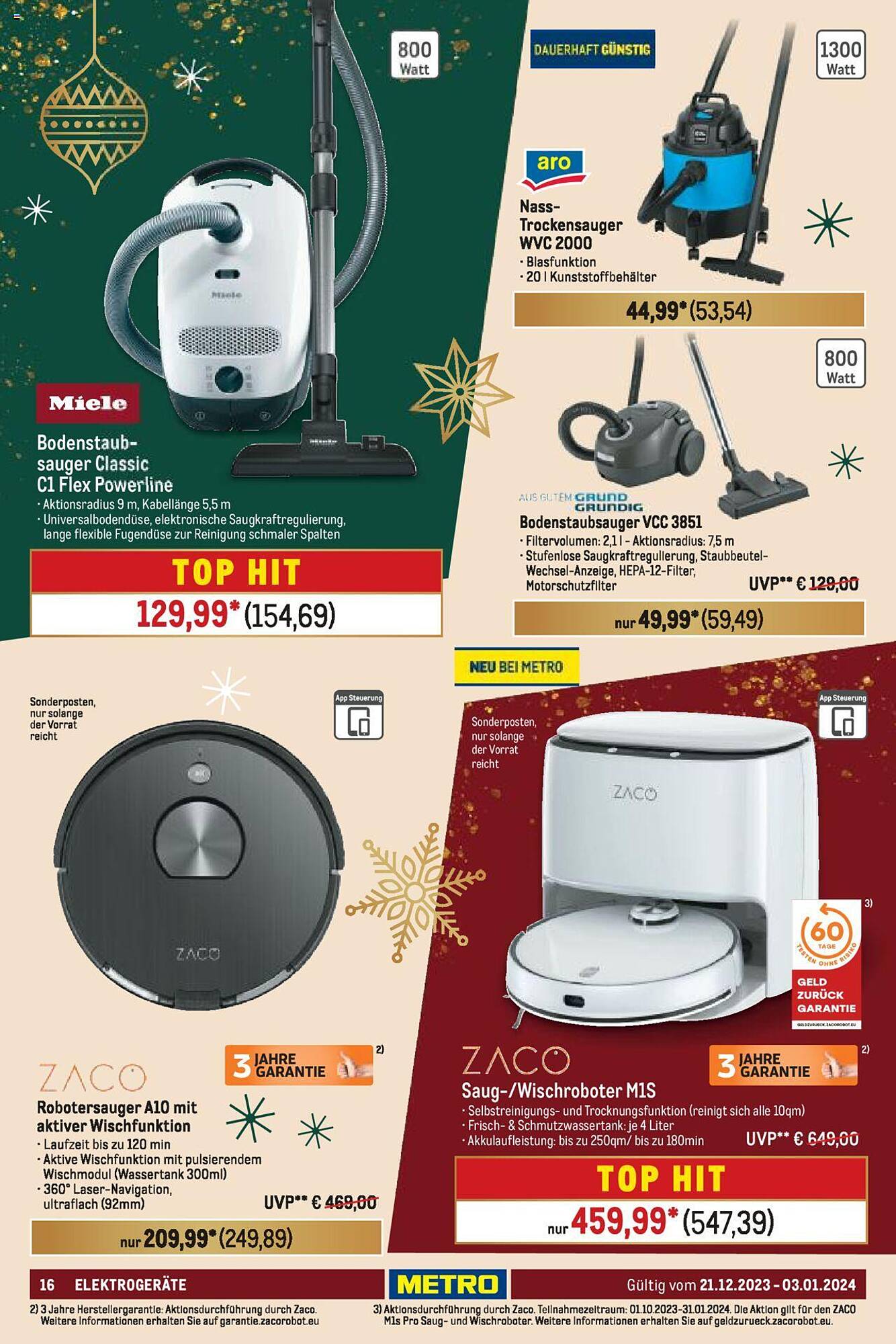 Metro Prospekt 21 Dez – 3 Jan 2024 Seite 16