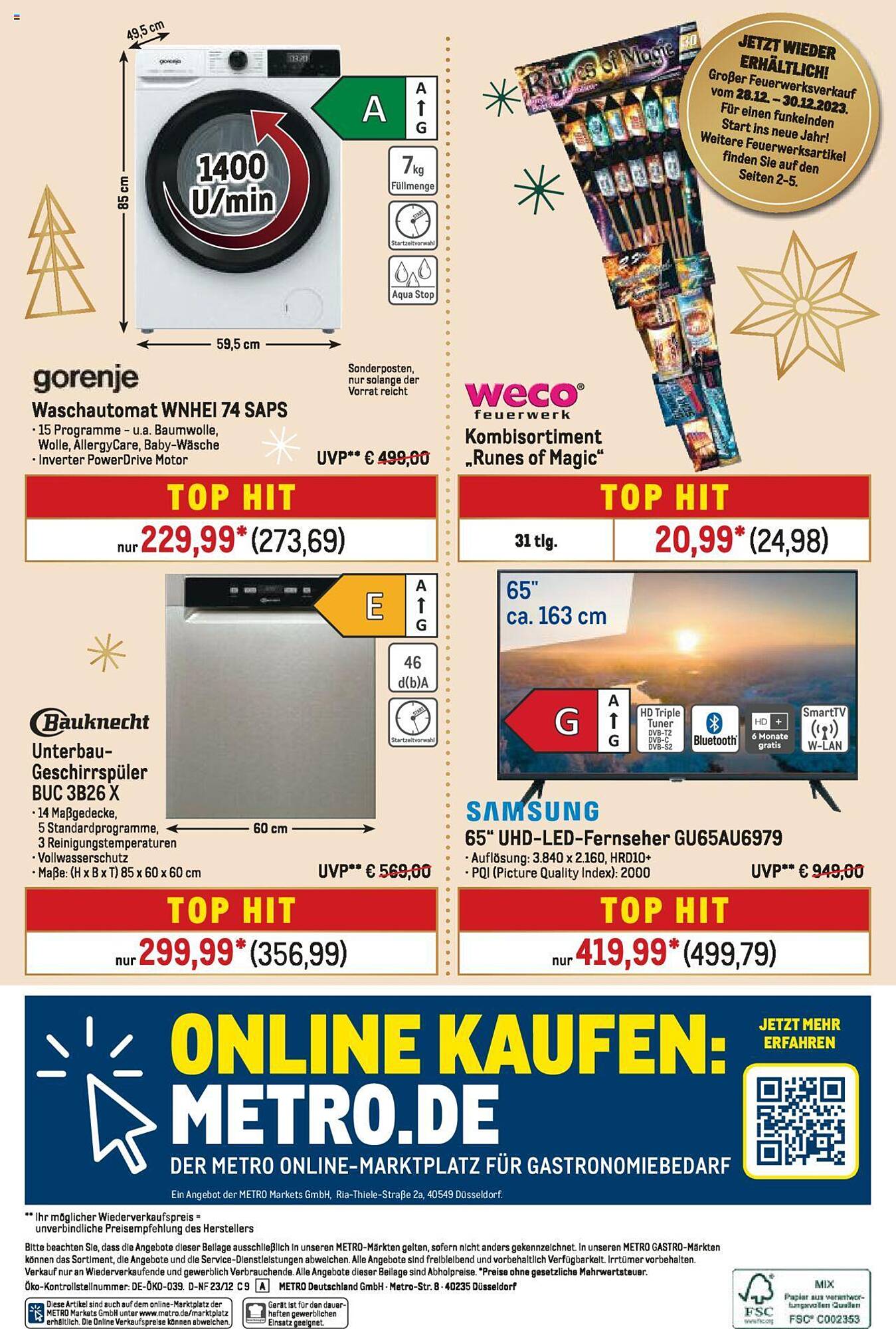 Metro Prospekt 21 Dez – 3 Jan 2024 Seite 20