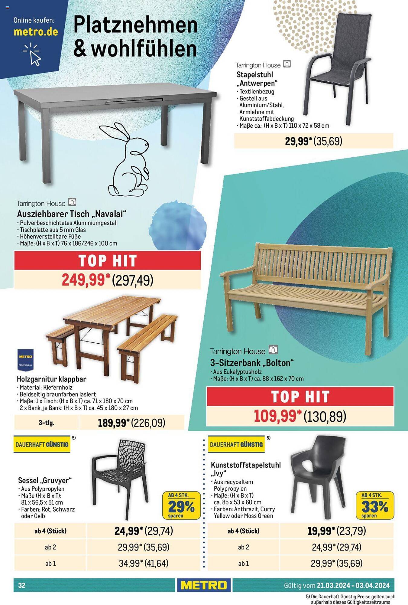 Metro Prospekt 21 Mar – 4 Apr 2024 Seite 32