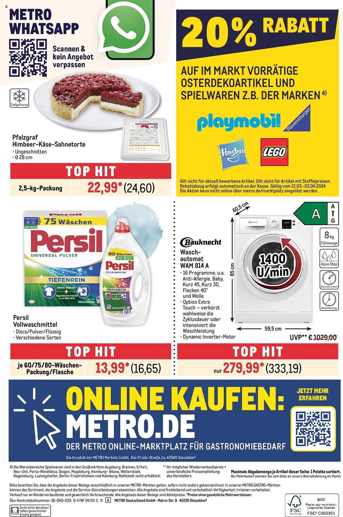 Metro Prospekt 21 Mar – 4 Apr 2024 Seite 36