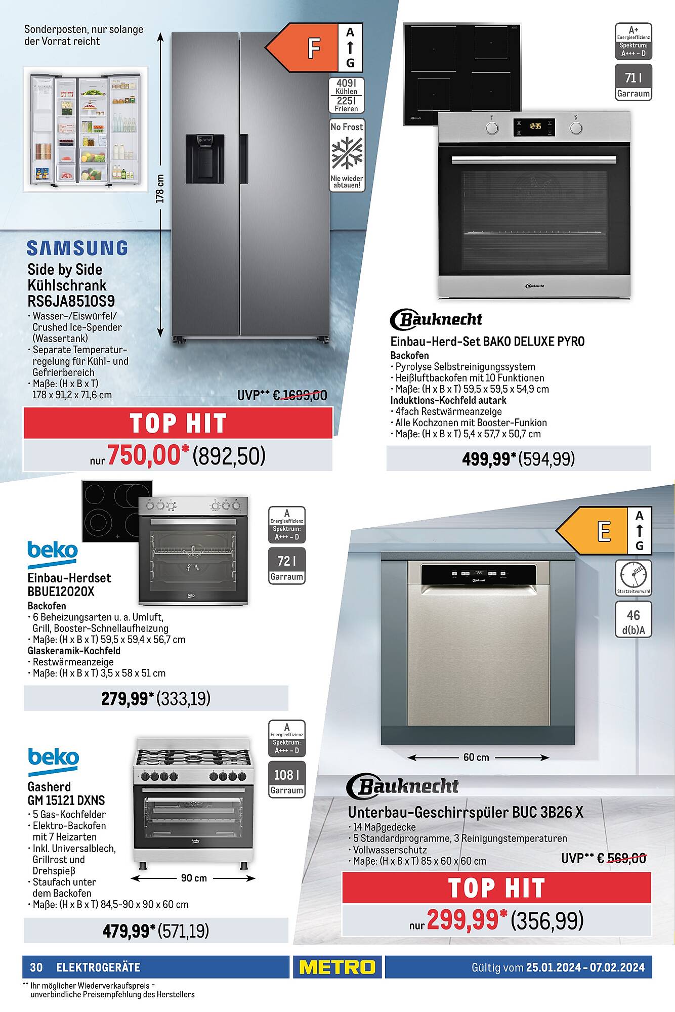 Metro Prospekt 25 Jan – 7 Feb 2024 Seite 30