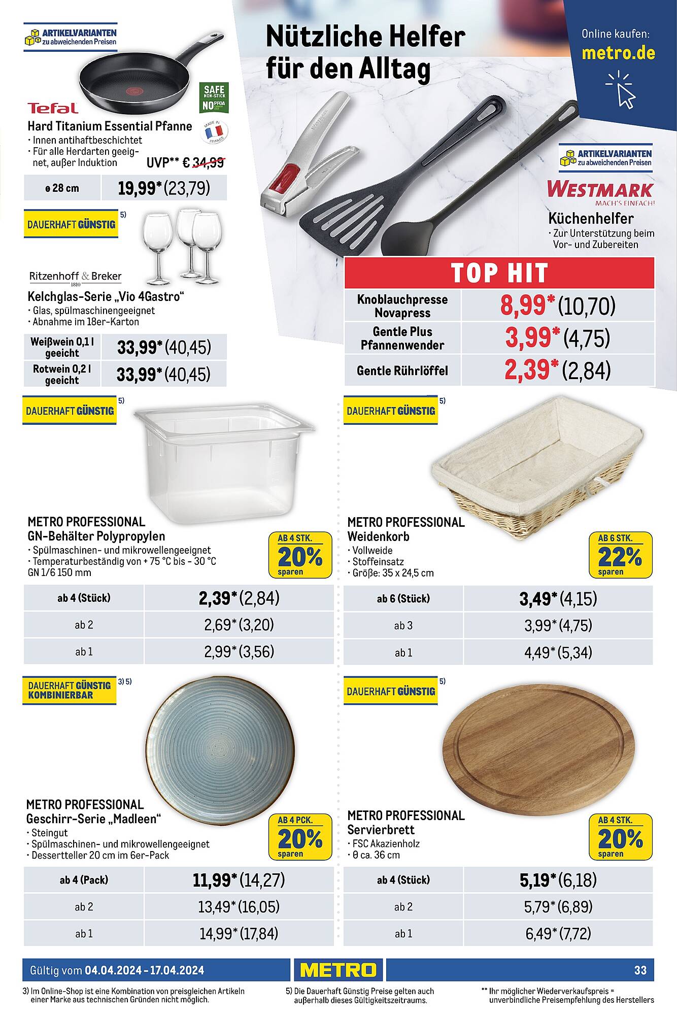 Metro Prospekt 4 – 17 April 2024 Seite 33