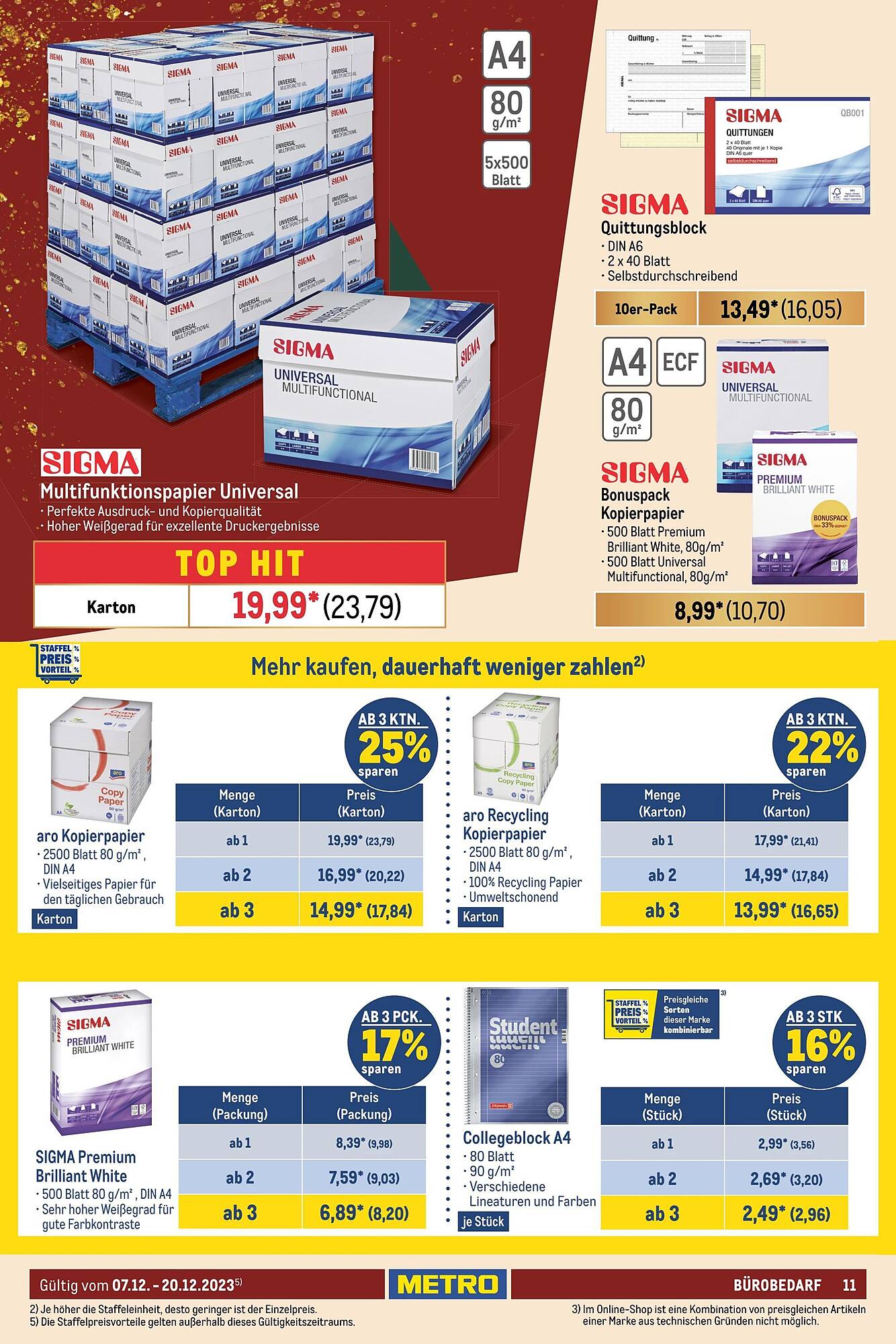 Metro Prospekt 7 – 20 Dezember 2023 Seite 11