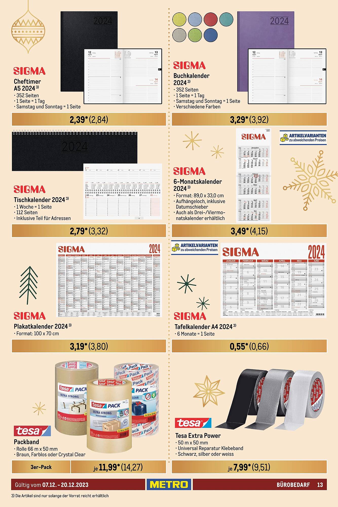 Metro Prospekt 7 – 20 Dezember 2023 Seite 13