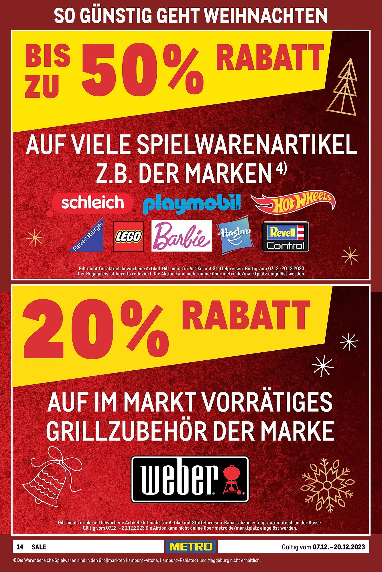 Metro Prospekt 7 – 20 Dezember 2023 Seite 14