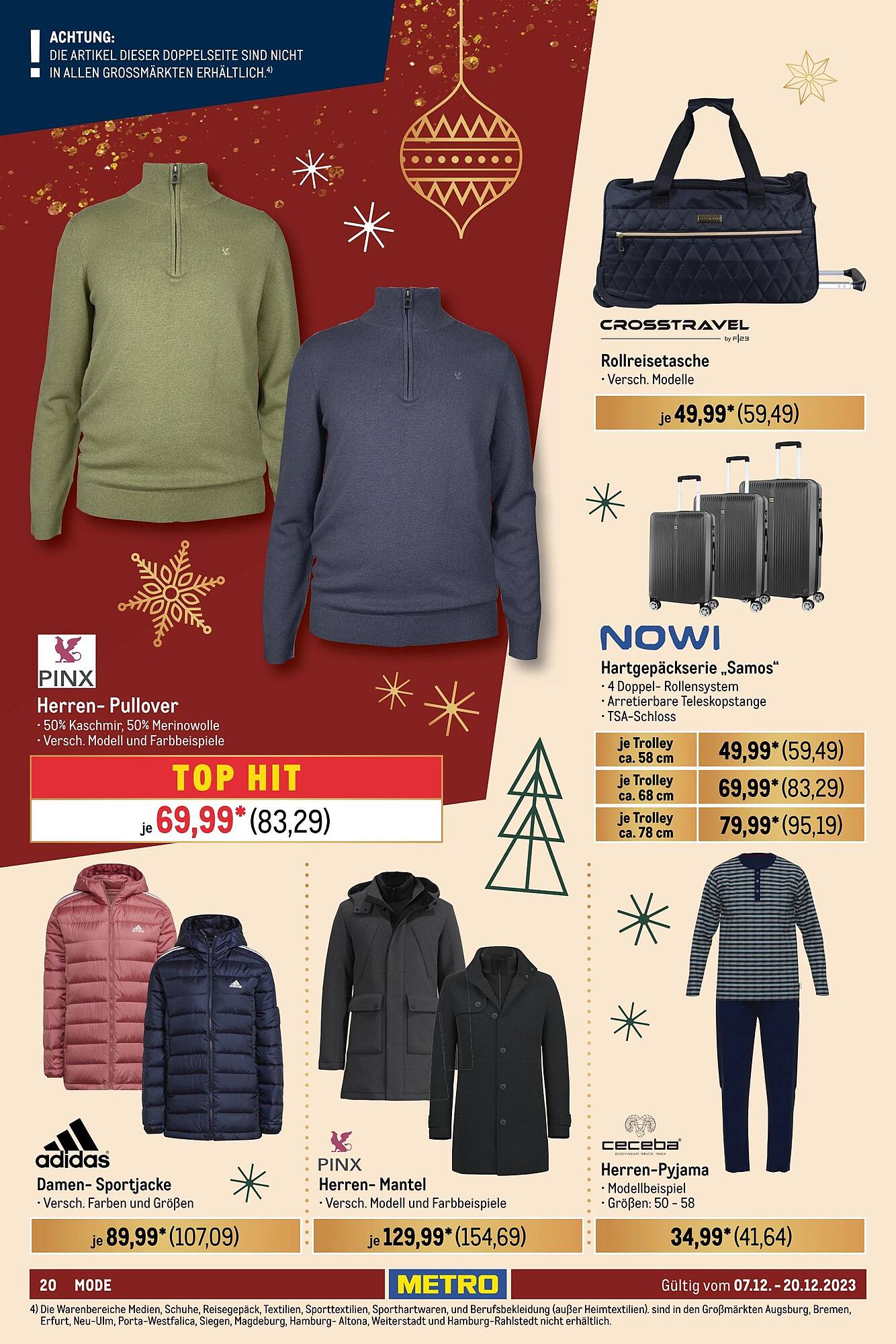 Metro Prospekt 7 – 20 Dezember 2023 Seite 20