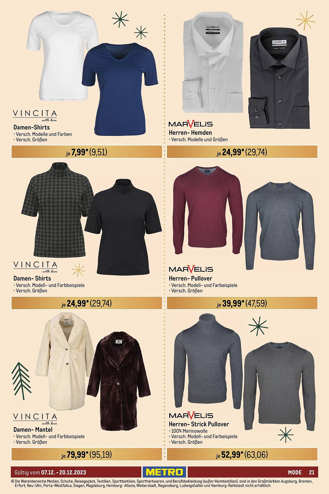 Metro Prospekt 7 – 20 Dezember 2023 Seite 21