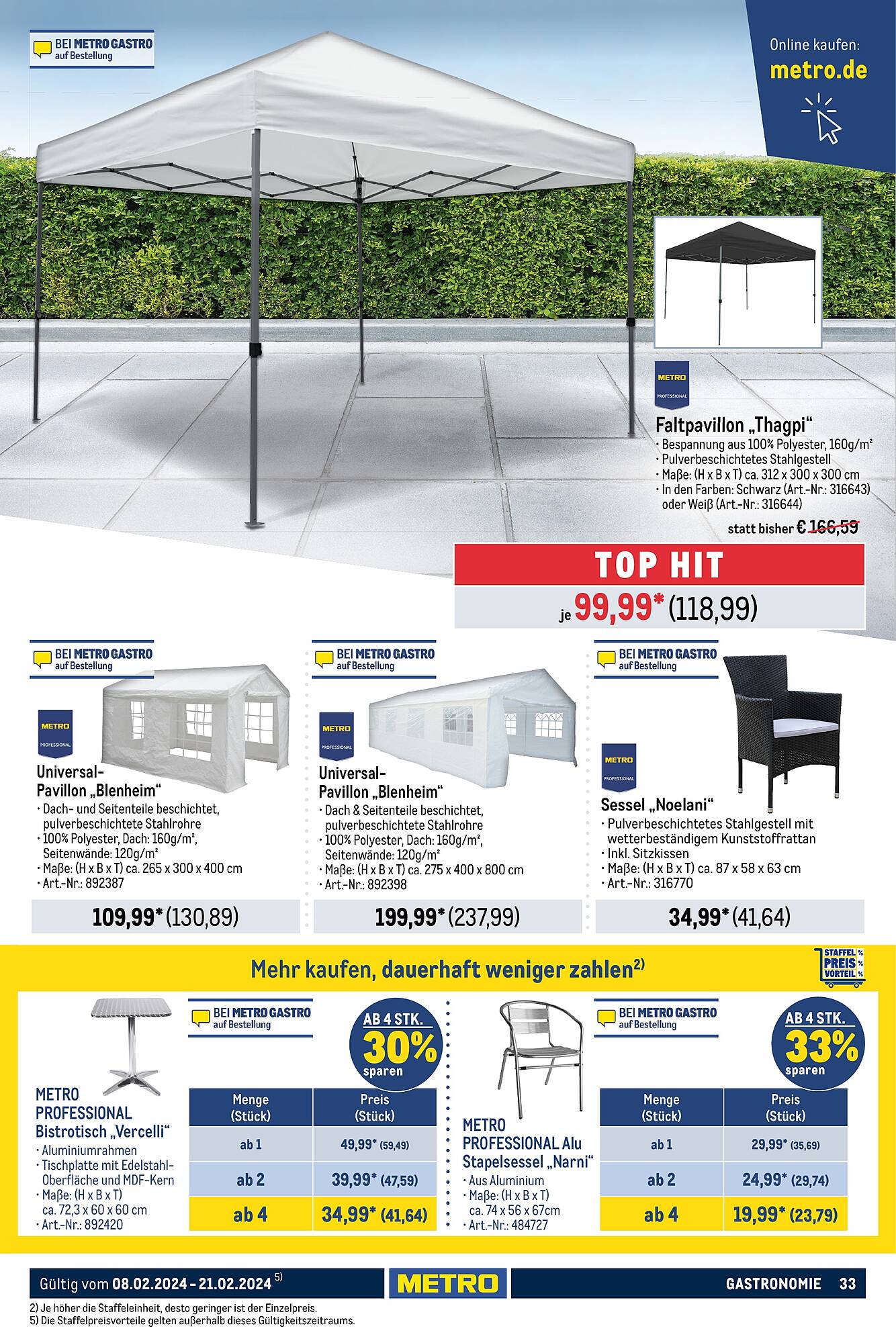 Metro Prospekt 8 – 21 Februar 2024 Seite 33