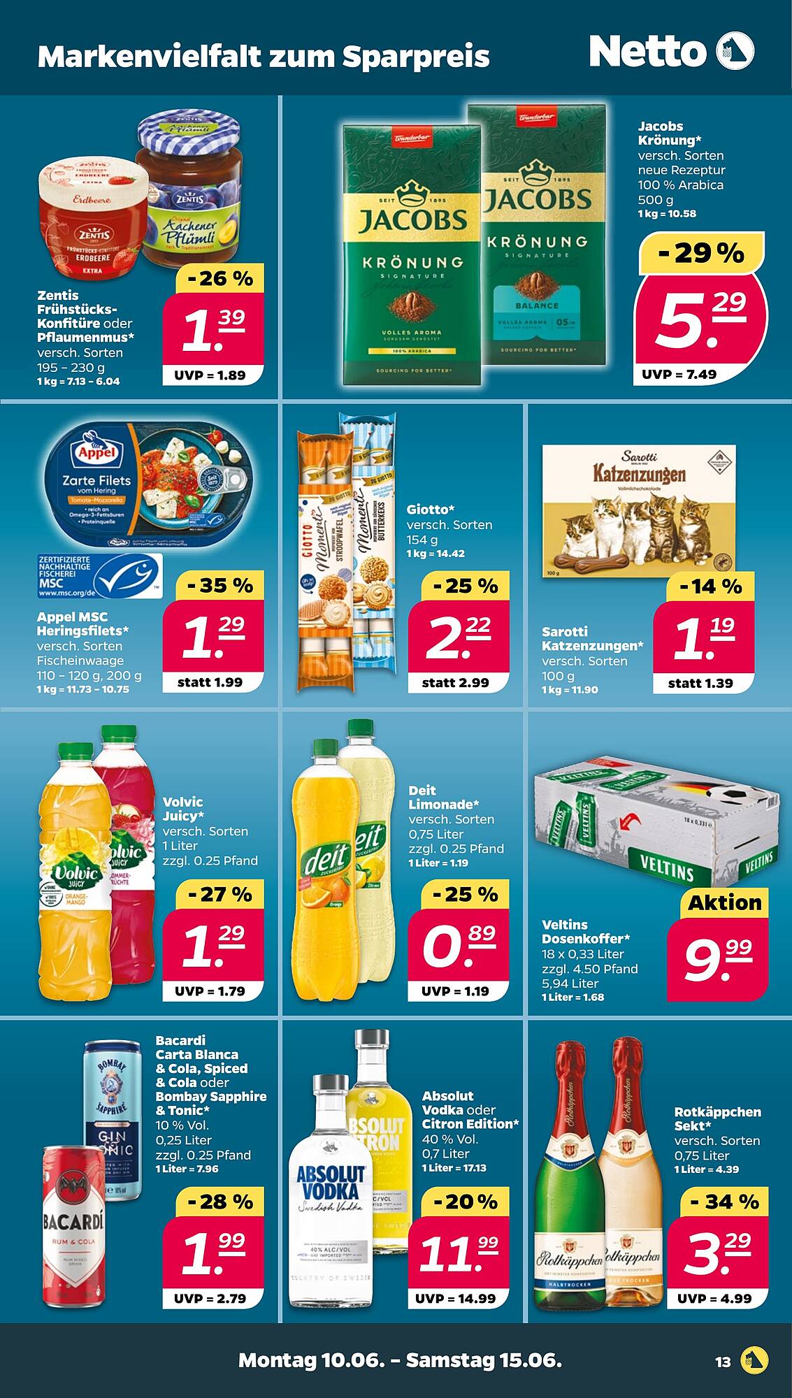 Netto Prospekt 10 – 15 Juni 2024 Seite 13