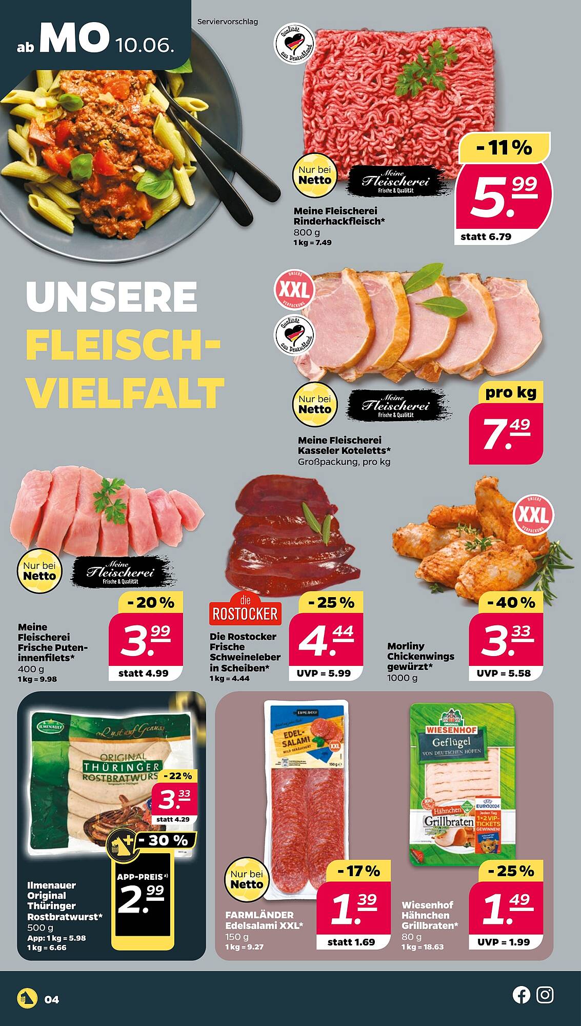 Netto Prospekt 10 – 15 Juni 2024 Seite 4