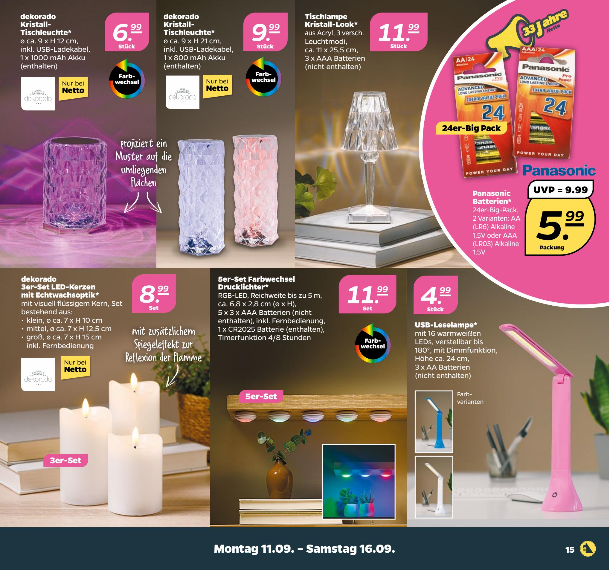 Netto Prospekt 10 – 16 September 2023 Seite 15