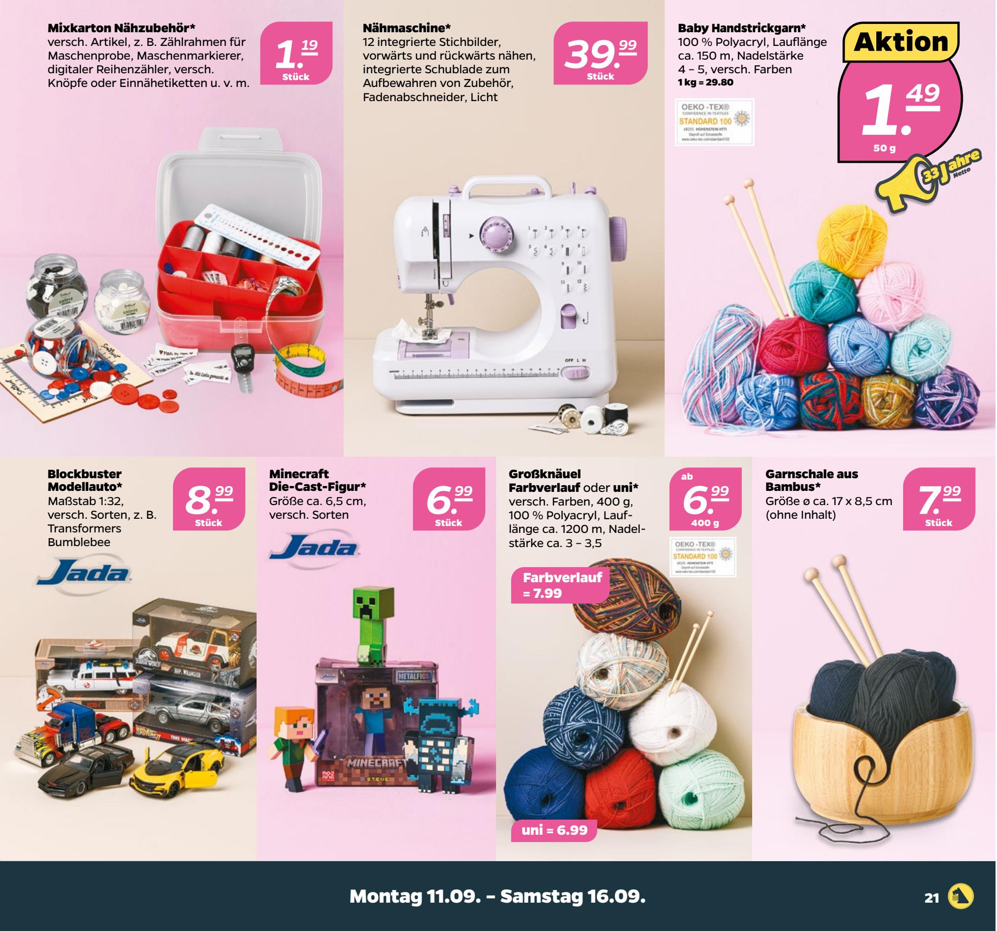 Netto Prospekt 10 – 16 September 2023 Seite 21