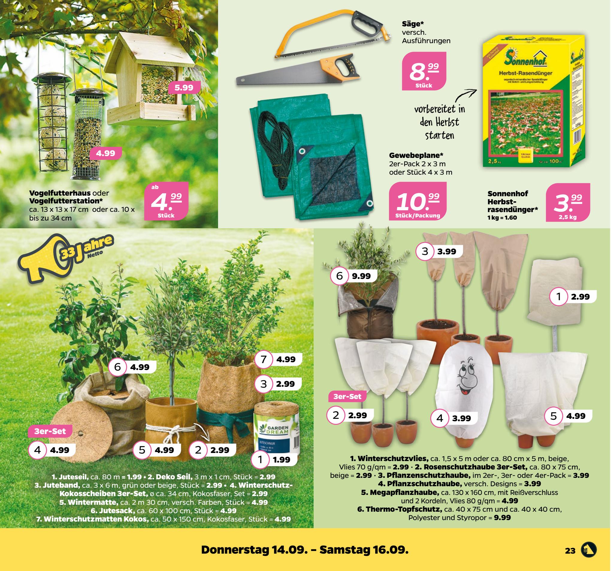 Netto Prospekt 10 – 16 September 2023 Seite 23