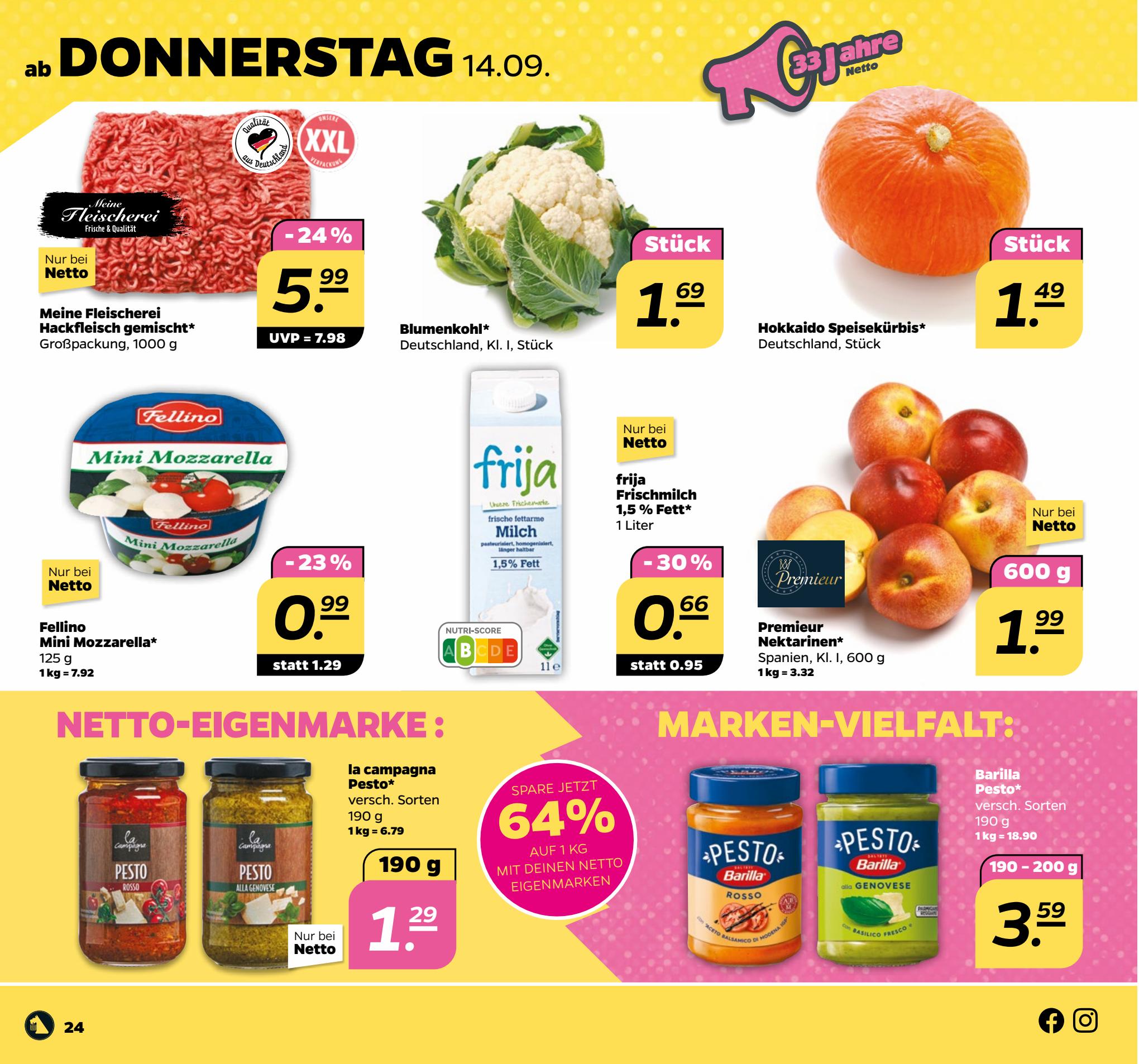 Netto Prospekt 10 – 16 September 2023 Seite 24