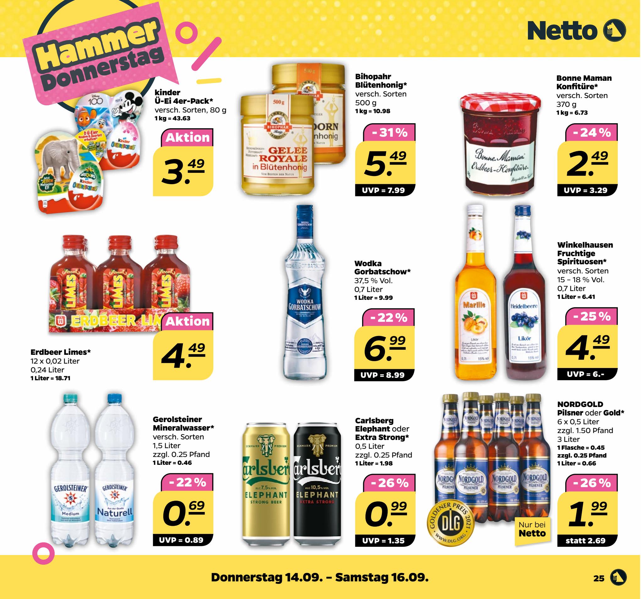 Netto Prospekt 10 – 16 September 2023 Seite 25