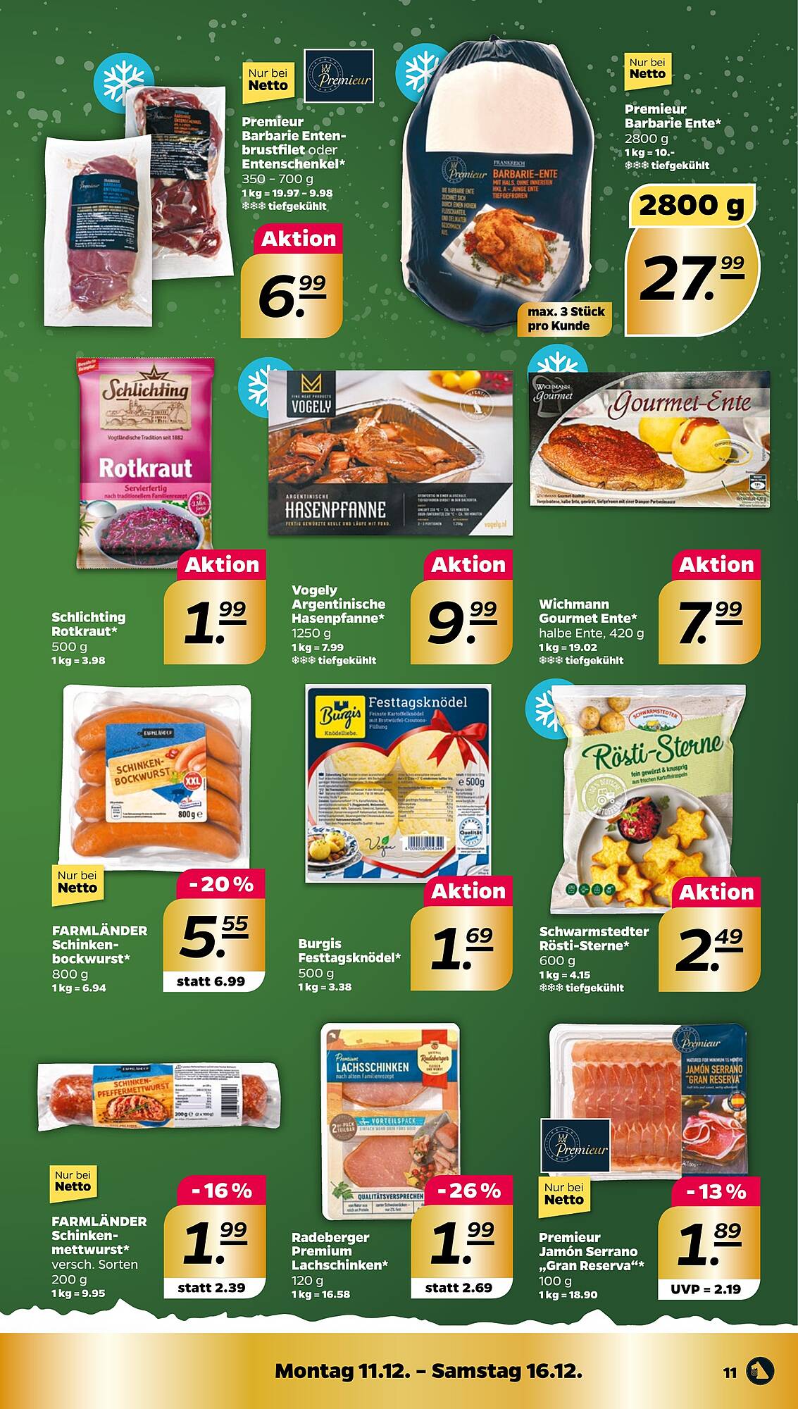 Netto Prospekt 11 – 16 Dezember 2023 Seite 11