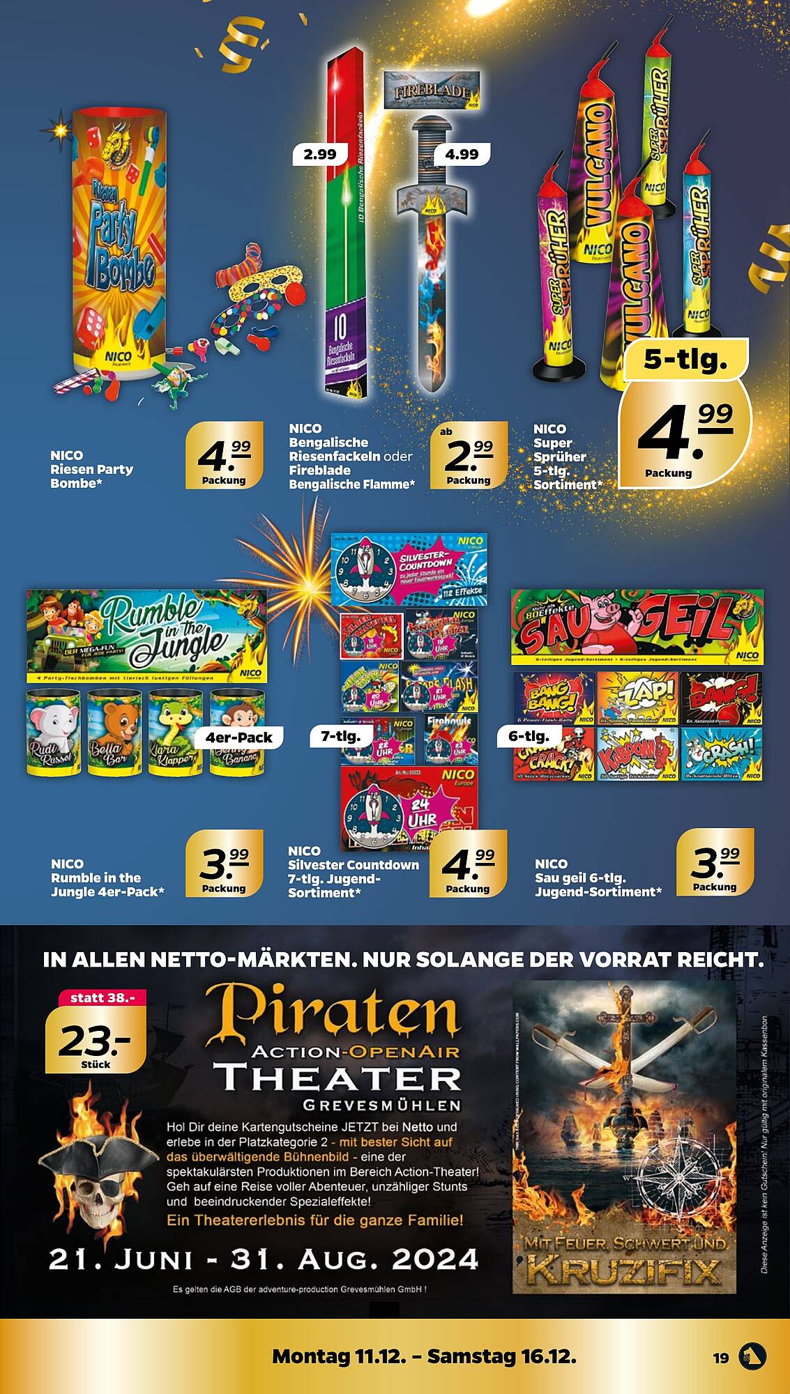 Netto Prospekt 11 – 16 Dezember 2023 Seite 19