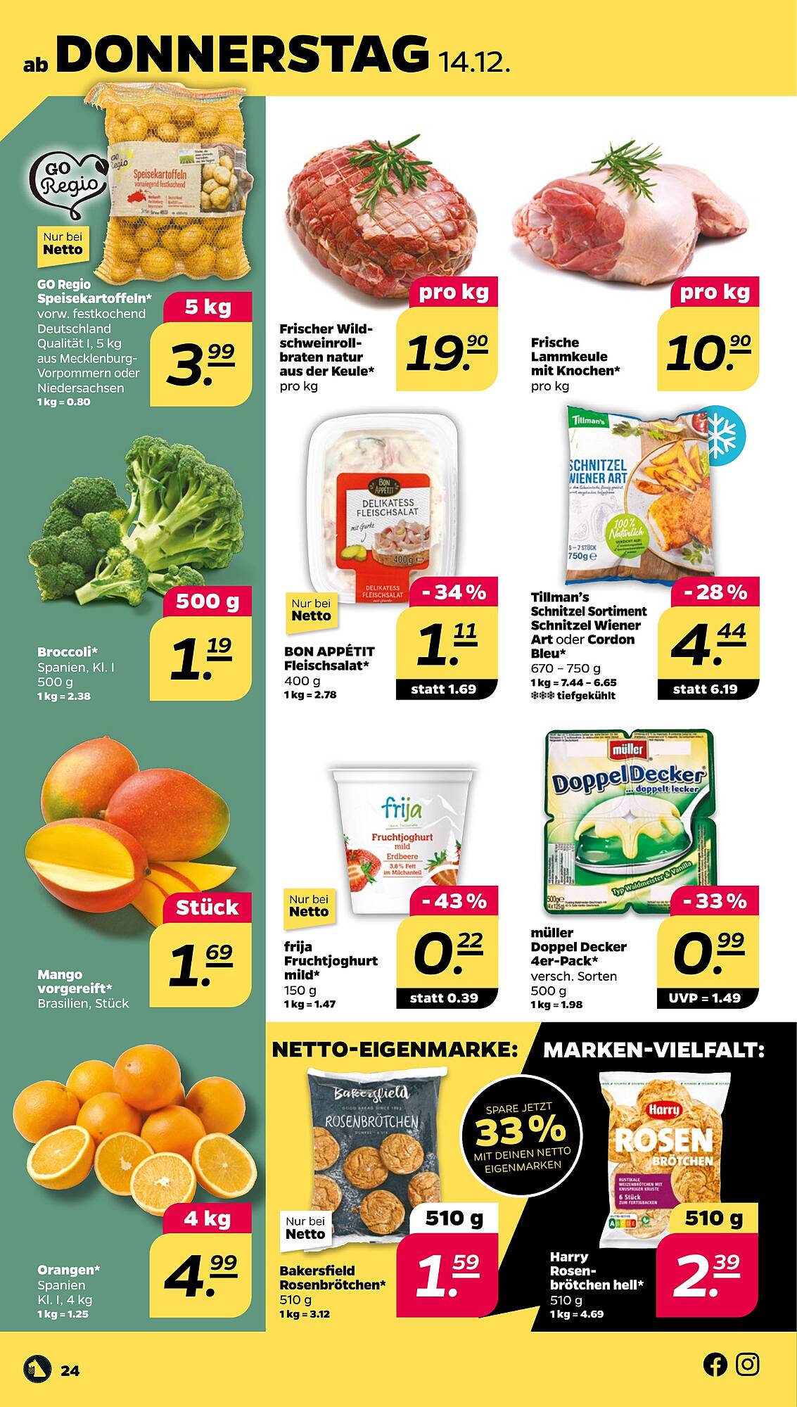 Netto Prospekt 11 – 16 Dezember 2023 Seite 24
