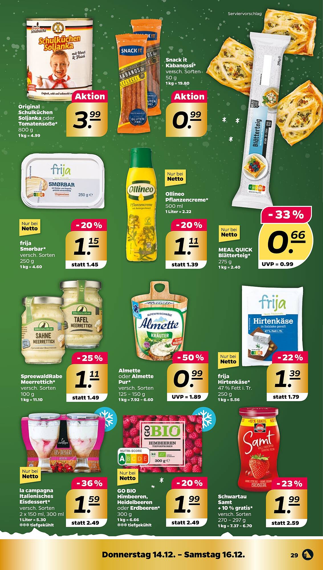 Netto Prospekt 11 – 16 Dezember 2023 Seite 29