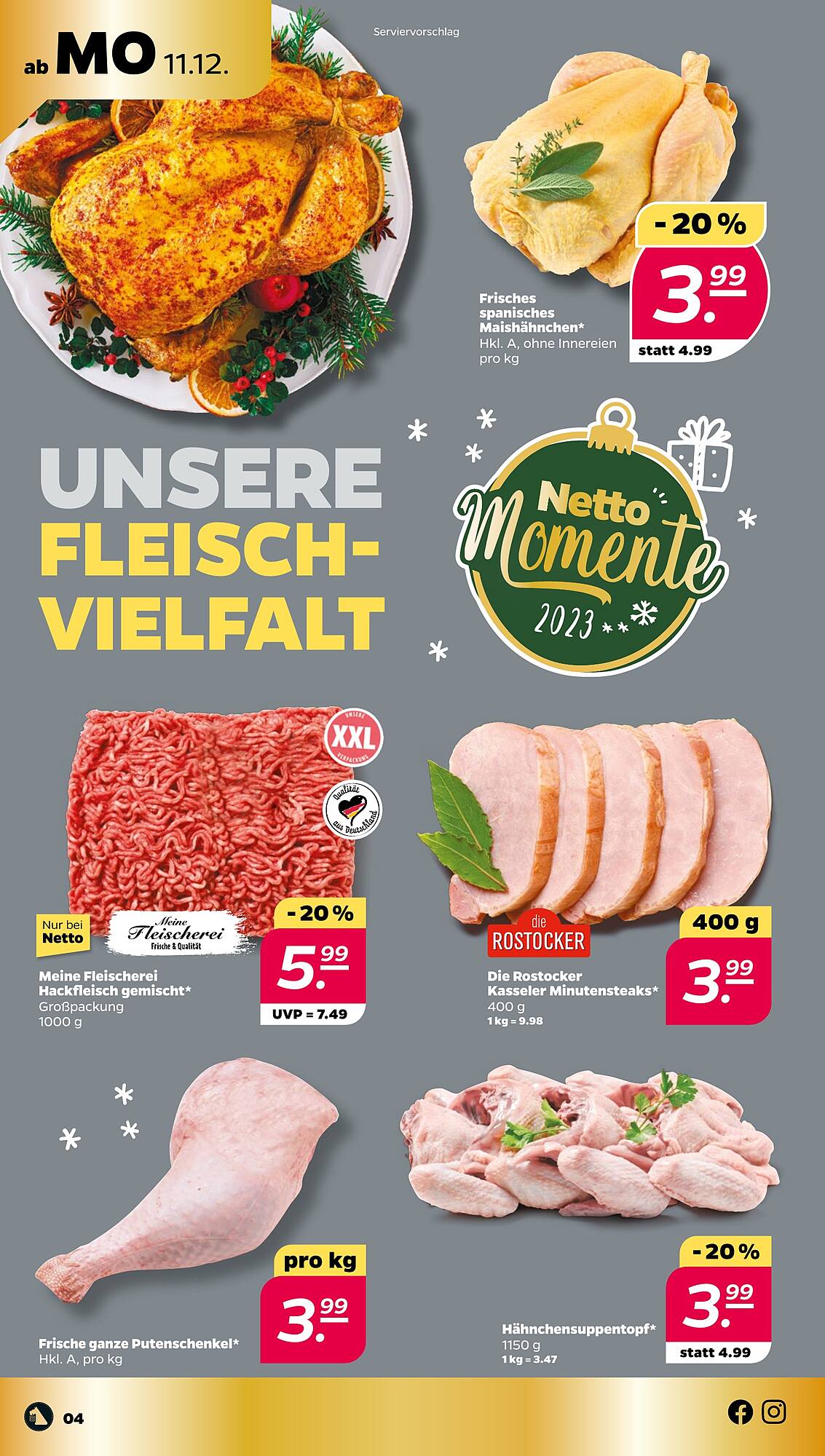 Netto Prospekt 11 – 16 Dezember 2023 Seite 4