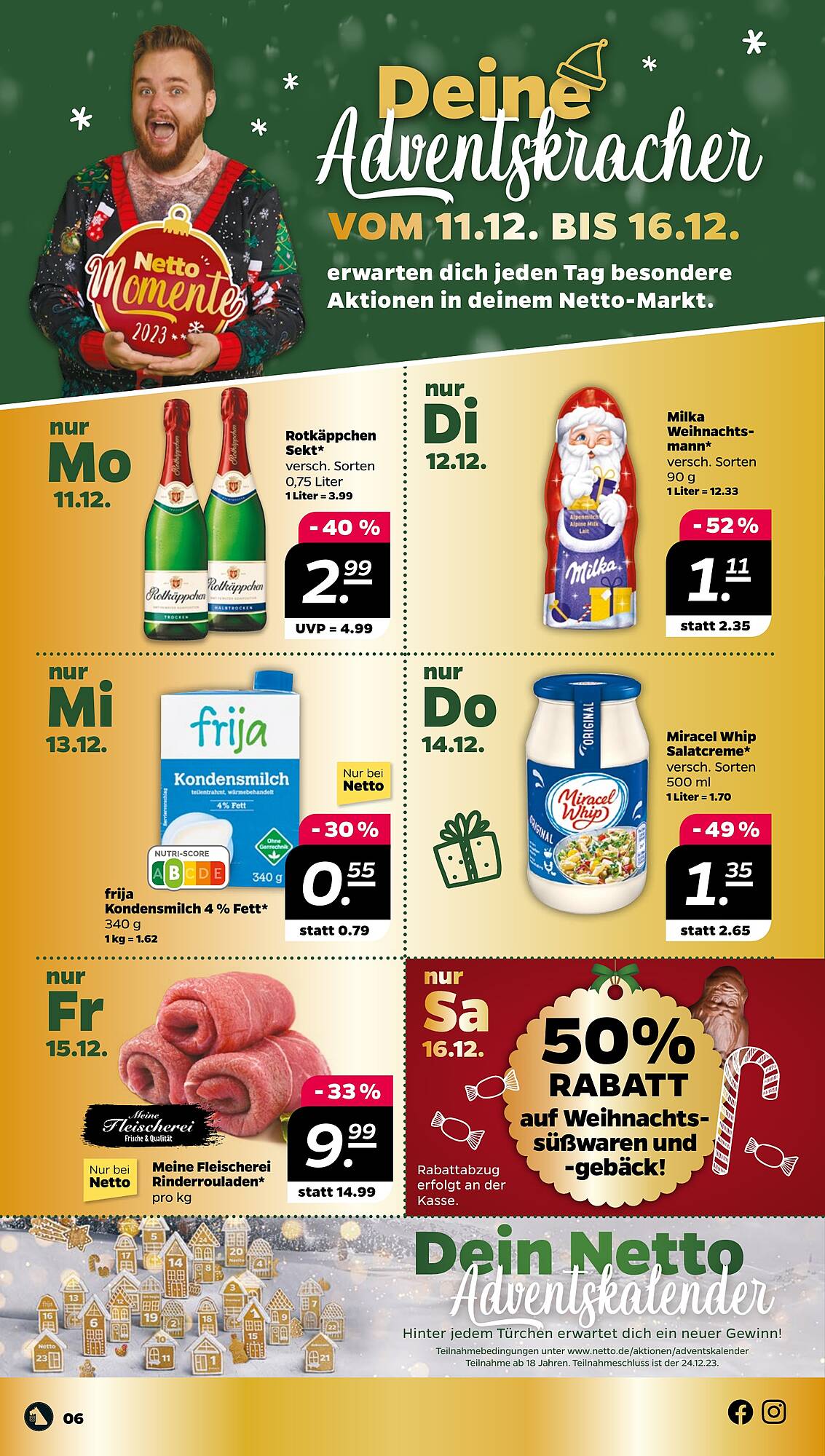 Netto Prospekt 11 – 16 Dezember 2023 Seite 6