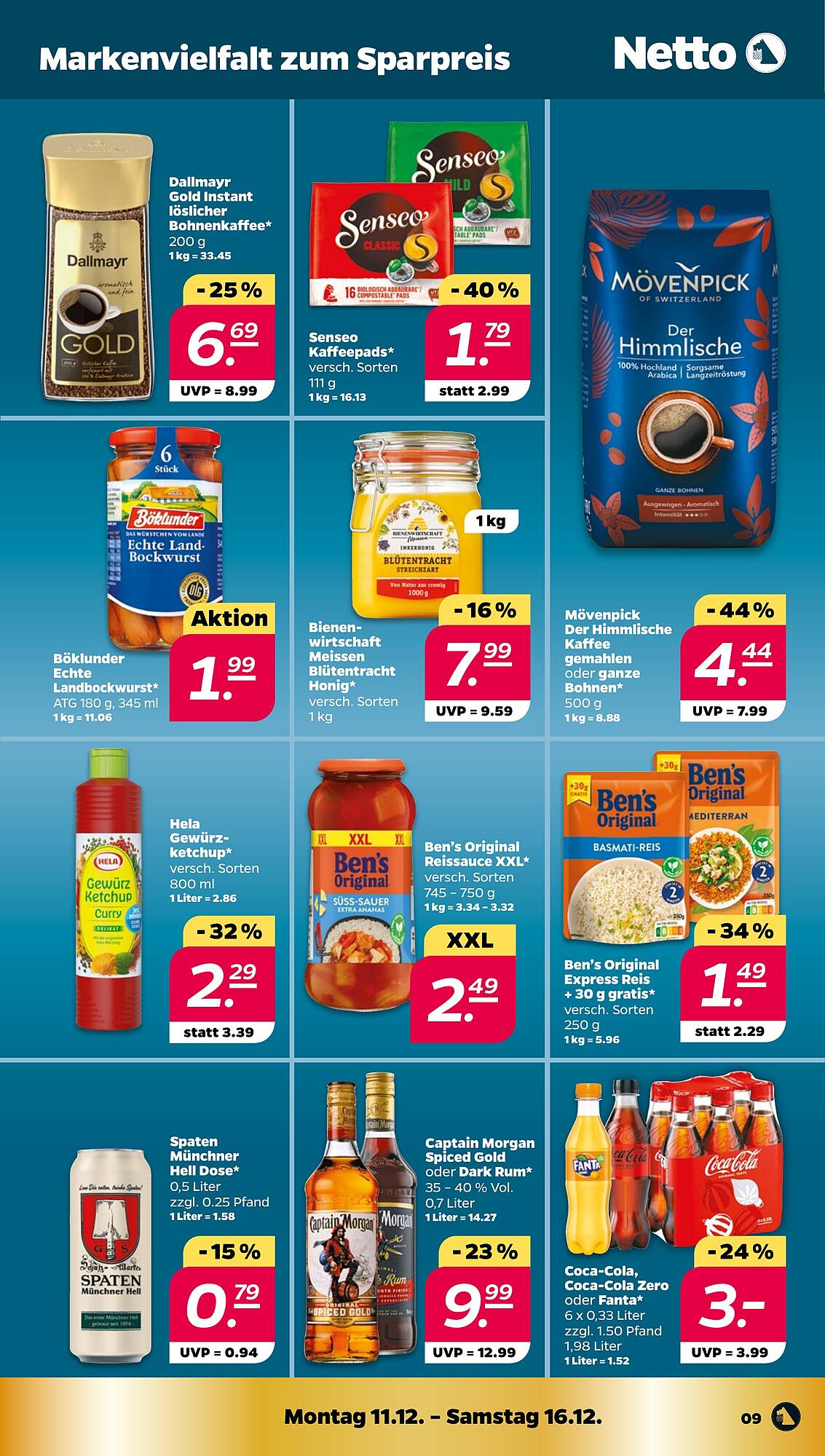 Netto Prospekt 11 – 16 Dezember 2023 Seite 9